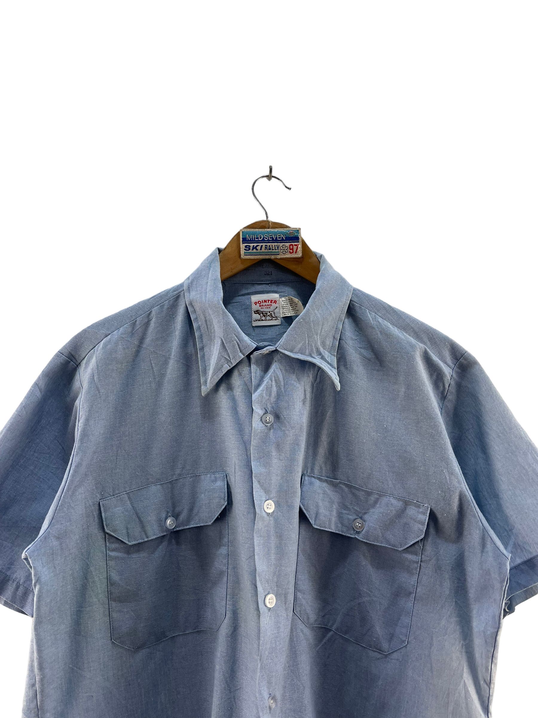 Pointer Vintage Pointer Button Up Shirt Size US L / EU 52-54 / 3 - 8 Thumbnail