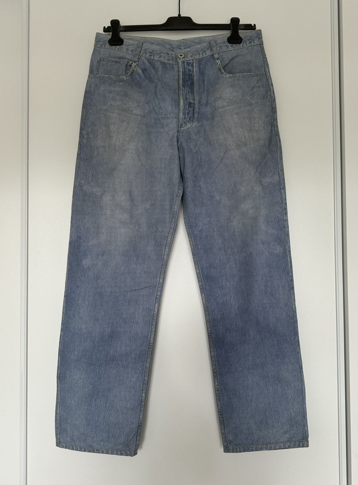 Bottega Veneta Bottega Veneta Denim Printed Leather Jeans Size US 32 / EU 48 - 3 Thumbnail