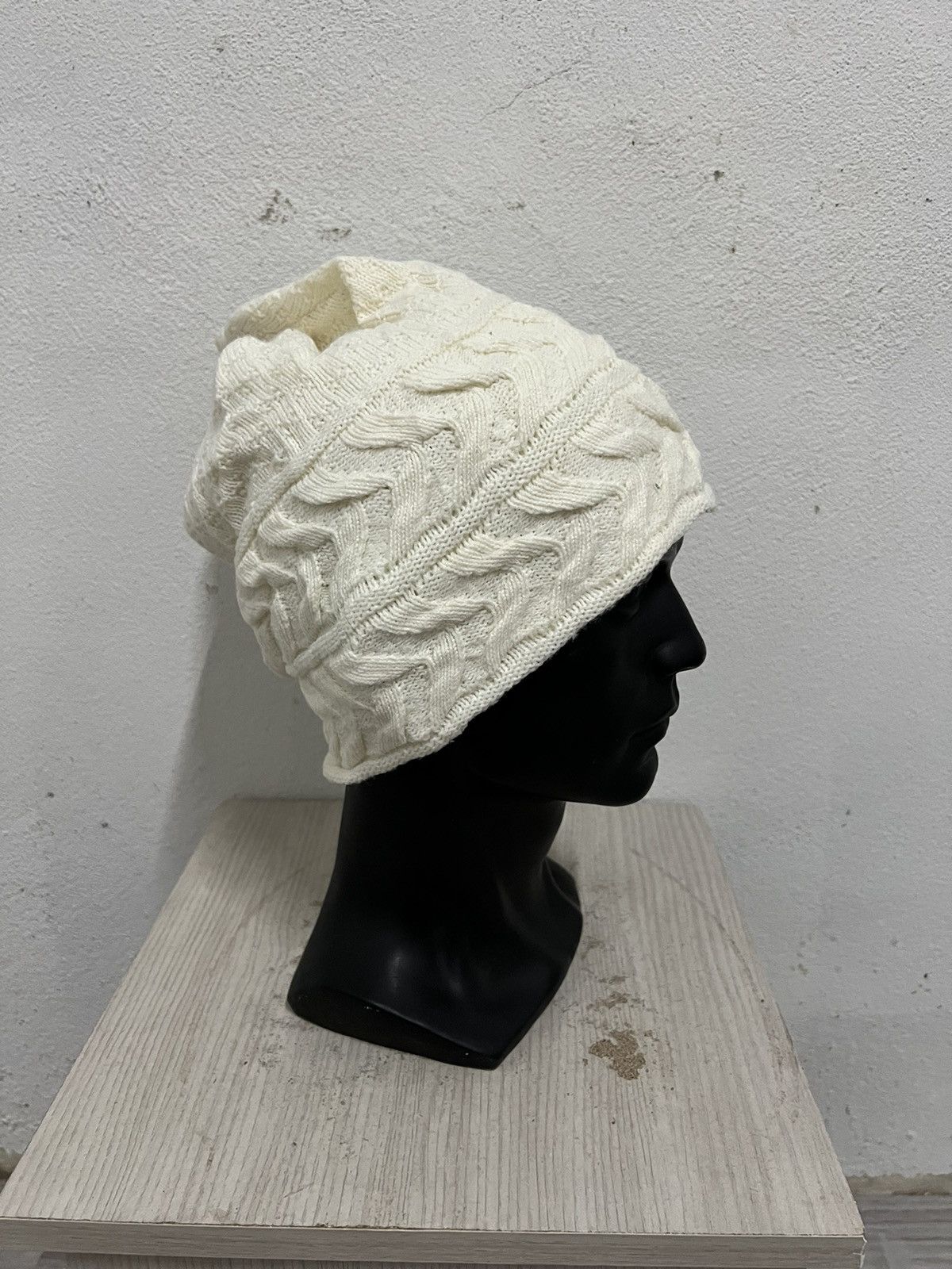 Ellesse Vintage Ellesse Crochet Beanie Hat Size ONE SIZE - 4 Thumbnail