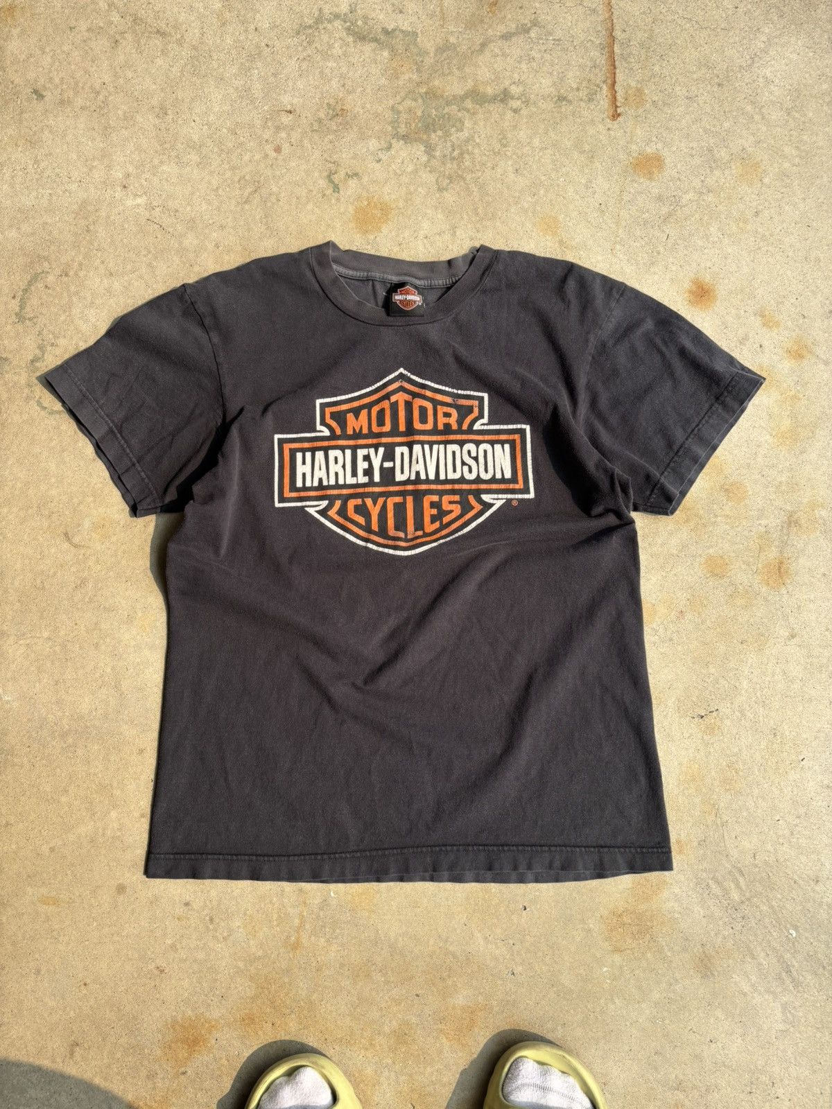 Harley Davidson Vintage 90s Harley Davidson Kuala Lumpur Malaysia Logo Tee Size US L / EU 52-54 / 3 - 1 Thumbnail