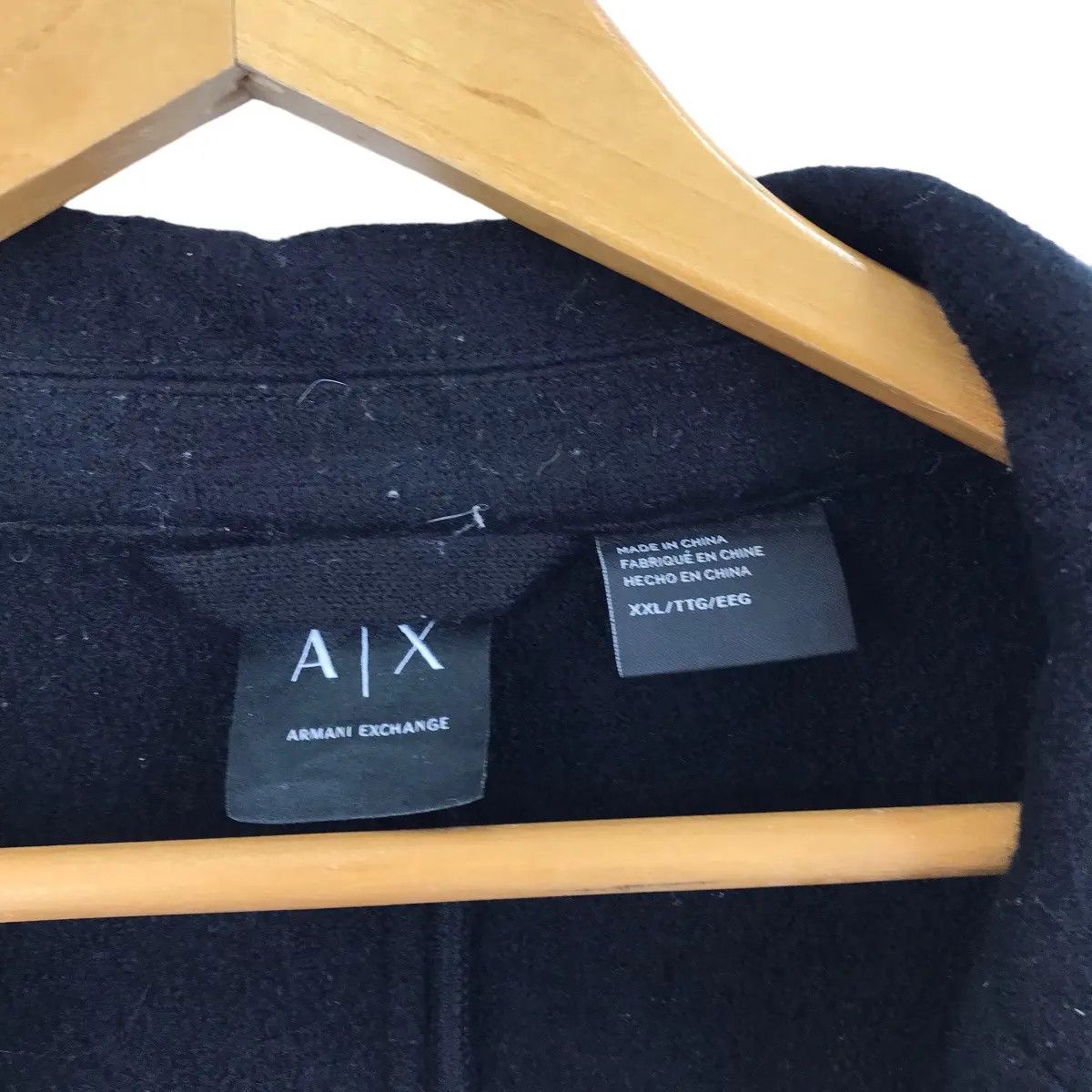 Armani Exchange ARMANI EXCHANGE EMPORIO GIORGIO Cardigan Oversized Jacket Size XL / US 12-14 / IT 48-50 - 3 Thumbnail