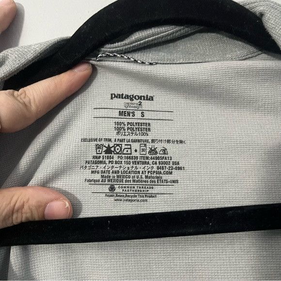 Patagonia Patagonia Capilene 2 Lightweight 1/4 Zip Neck Top‎ sz small Size US S / EU 44-46 / 1 - 4 Thumbnail