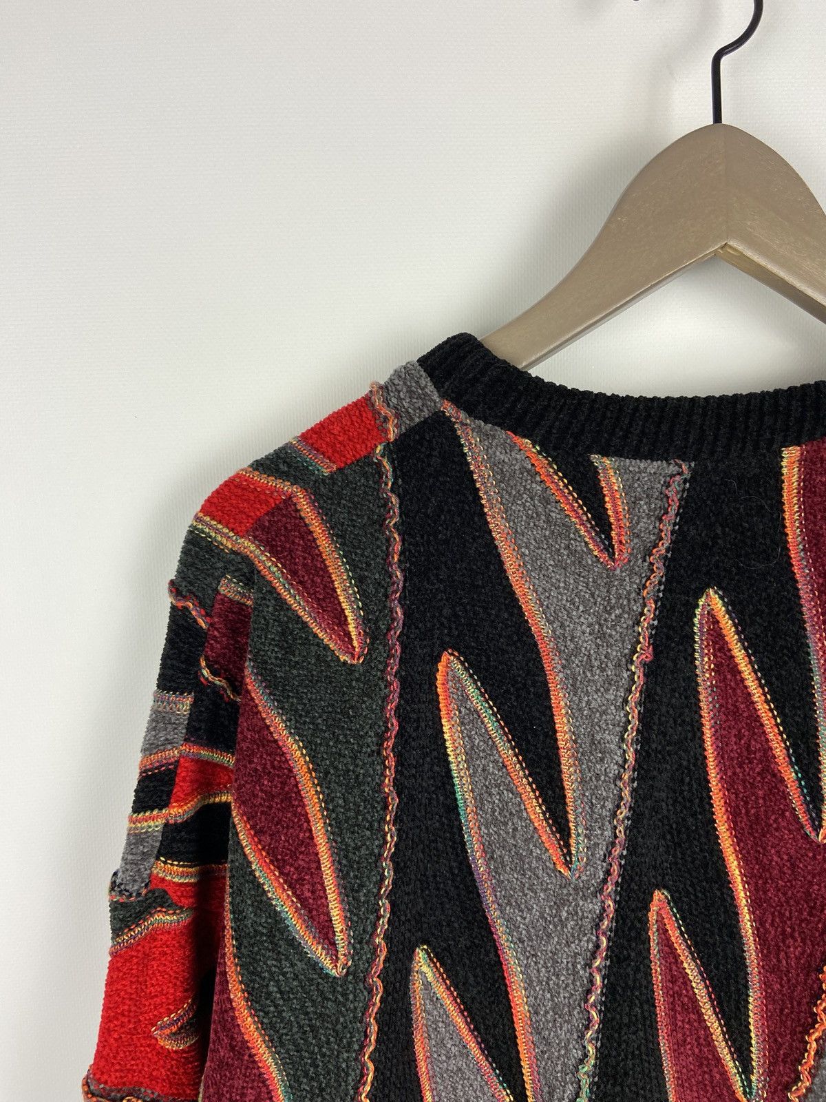 Tundra Vintage Tundra Coogi Style Men’s Knit 3D Textured Sweater Size US L / EU 52-54 / 3 - 14 Thumbnail
