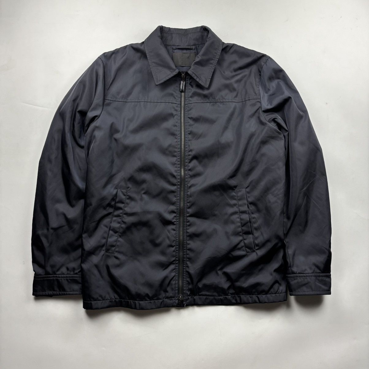 Prada Prada Mainline Zipped Blouson Jacket Size US L / EU 52-54 / 3 - 1 Thumbnail