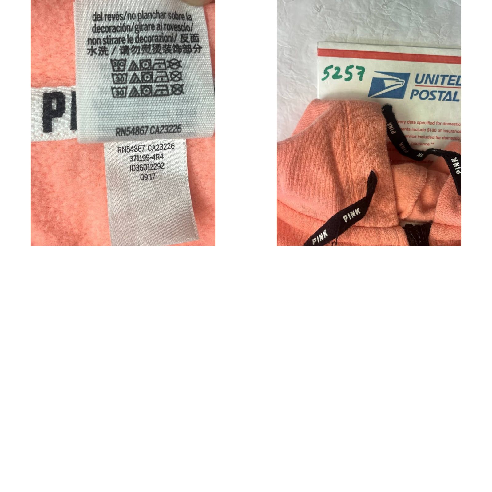 Victoria's Secret Victoria's Secret PINK Hoodie Womens M Zip Up Pink See Pics 2000s Y2k Size M / US 6-8 / IT 42-44 - 9 Thumbnail