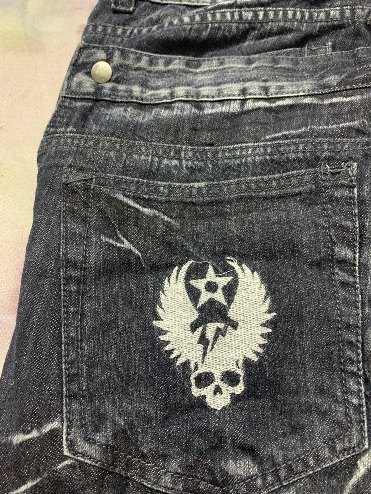 Japanese Brand Double Waist Japan Brand Rain Denim Share Spirit PPFM LGB Size US 34 / EU 50 - 11 Thumbnail