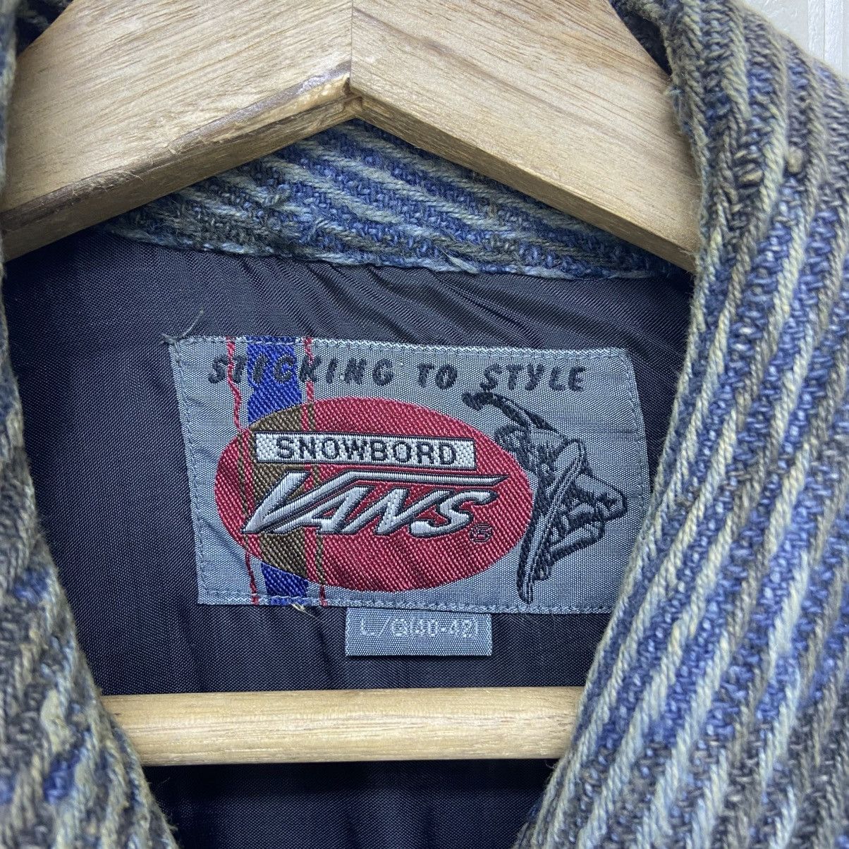 Vans Vintage Vans Snowboard Sticking to Style Zipper Jacket Size US M / EU 48-50 / 2 - 19 Thumbnail