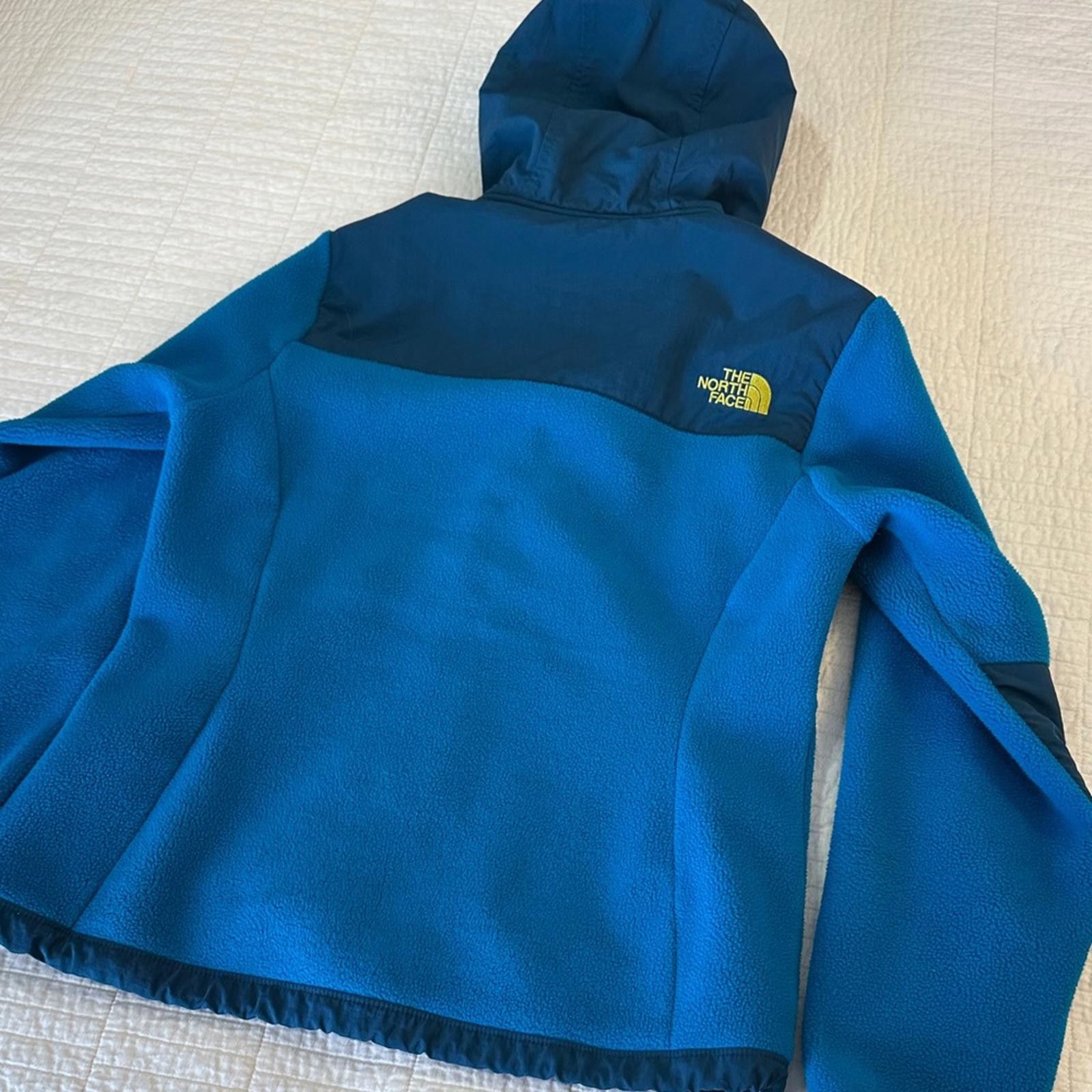 The North Face North Face Small Hooded Denali Fleece Jacket y2k rare Size S / US 4 / IT 40 - 5 Thumbnail