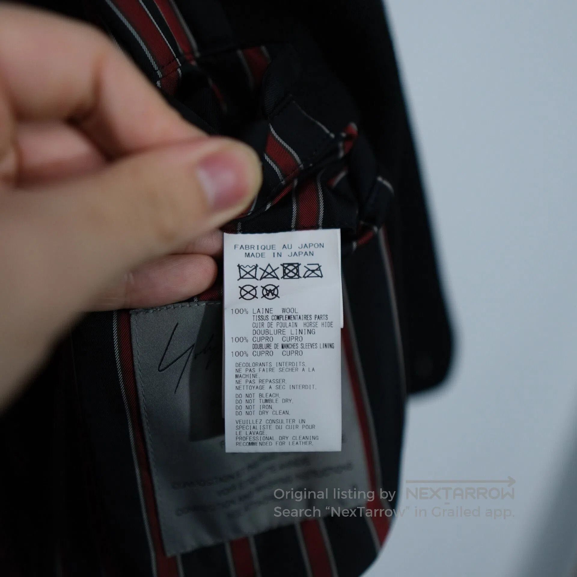 Yohji Yamamoto Yohji Yamamoto Red Tail Coat. Size US M / EU 48-50 / 2 - 8 Thumbnail