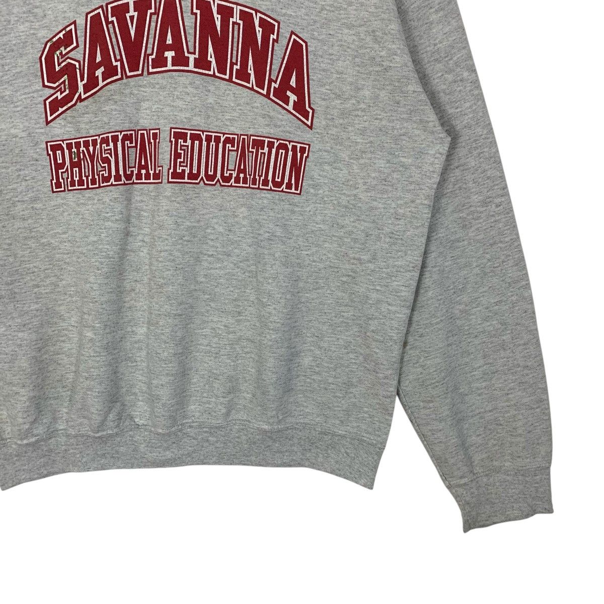 Gildan × Vintage Vintage Gildan Savanah Pyhsical Education Sweashirt Sweater Size US M / EU 48-50 / 2 - 6 Thumbnail