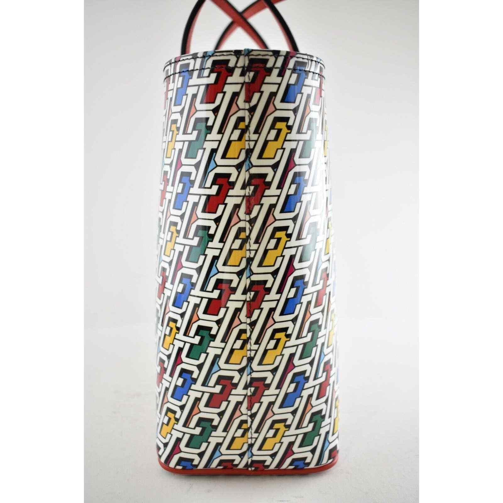 Christian Louboutin Christian Louboutin 3D Logo Leather Red Tote Shoulder Bag Size ONE SIZE - 8 Thumbnail