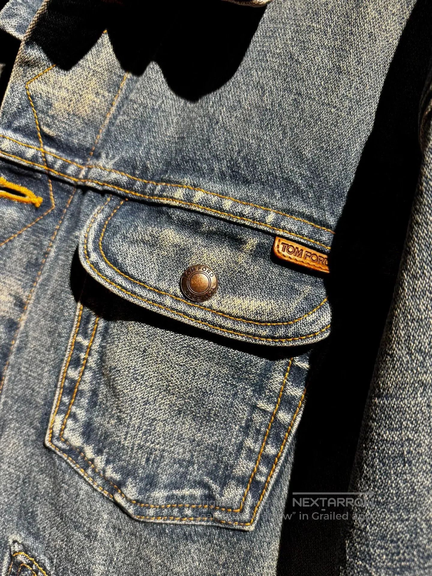 Tom Ford Tom Ford Denim Jacket M. Size US M / EU 48-50 / 2 - 2 Thumbnail