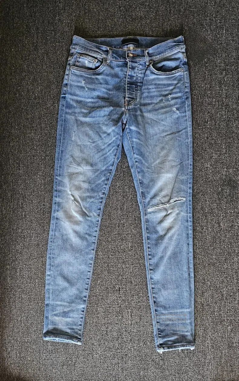 Amiri Amiri Distressed Denim Jeans. Size US 33 - 1 Thumbnail