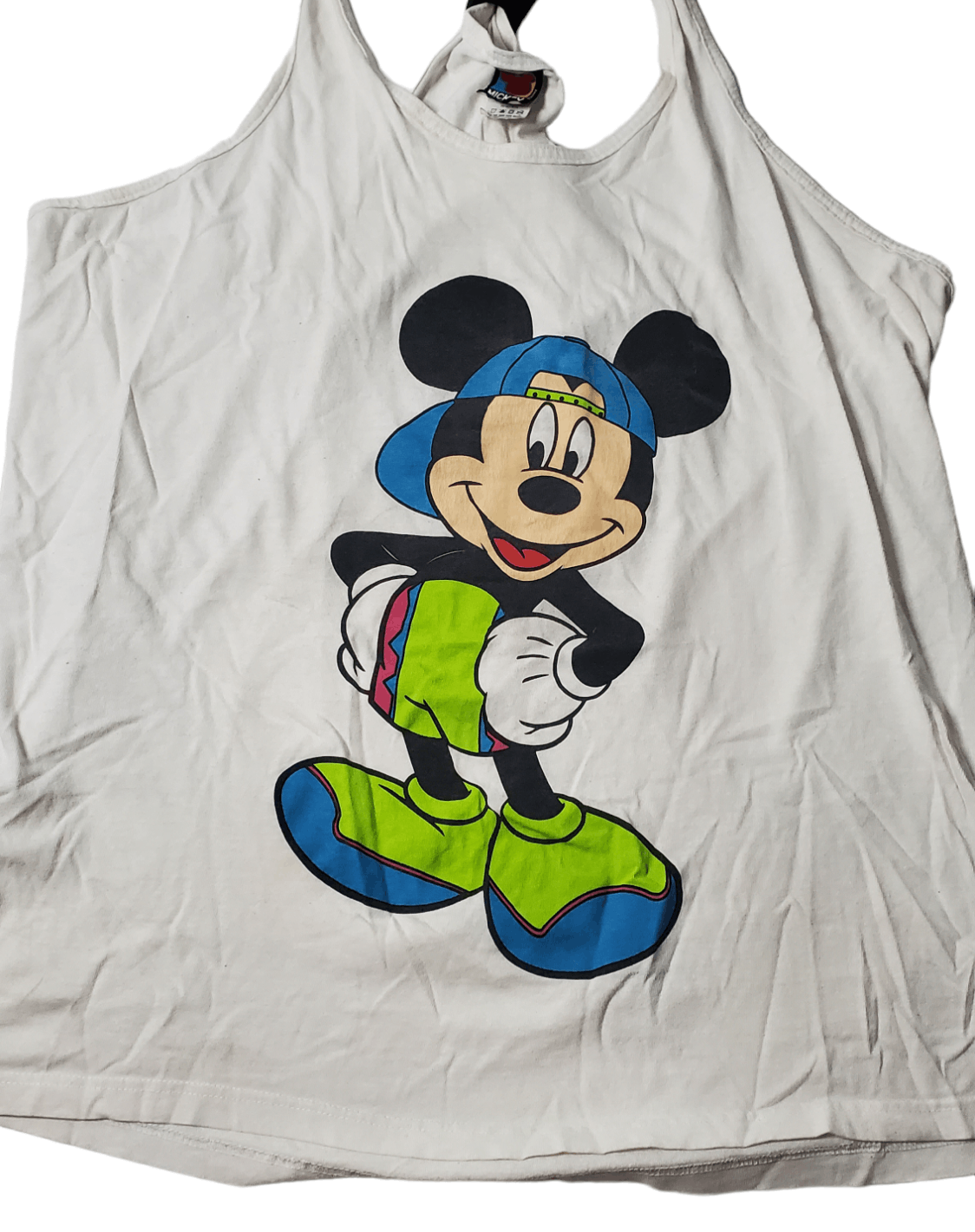 Disney 90s Mickey Mouse Summer Break Tank Top Size US XXL / EU 58 / 5 - 2 Thumbnail