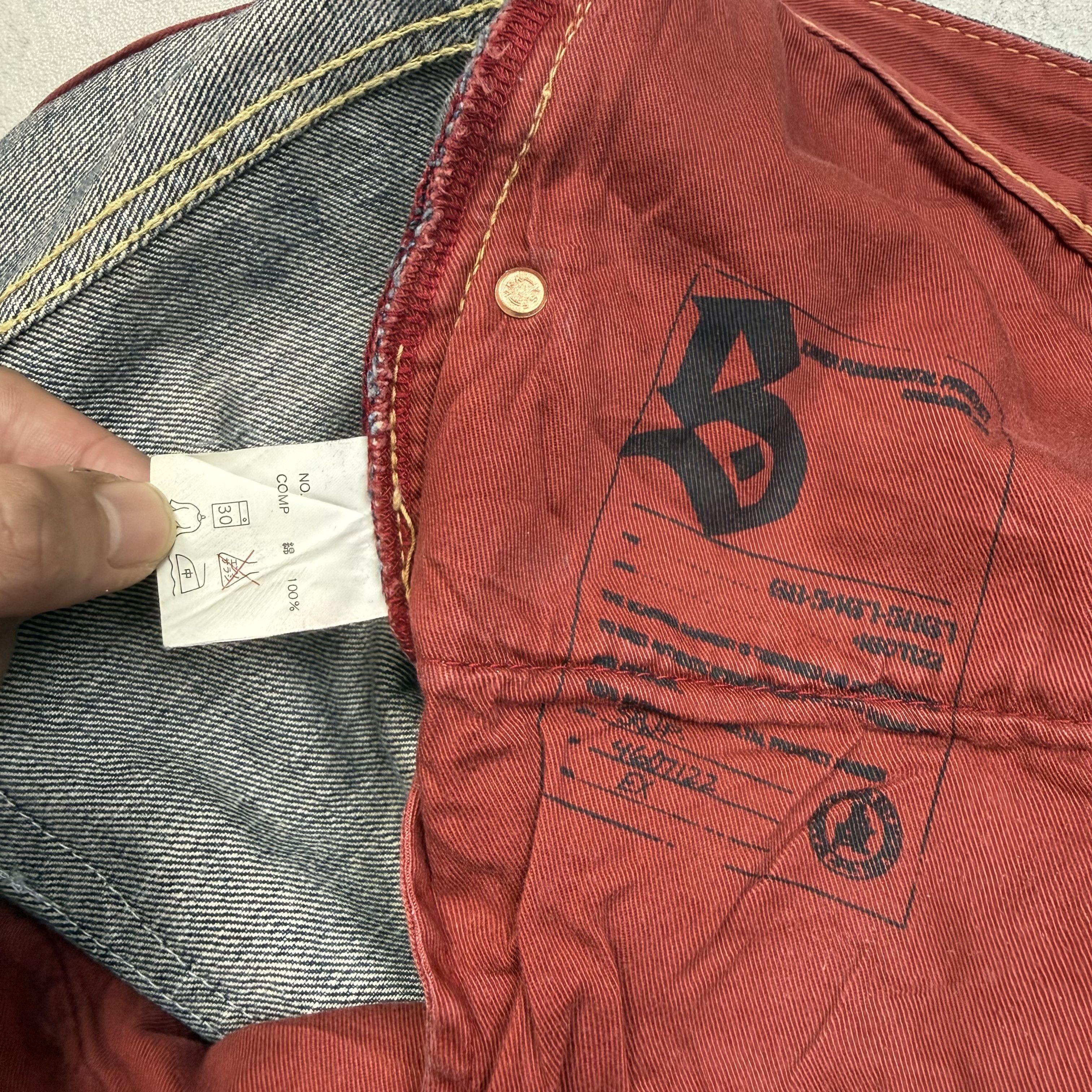 Japanese Brand Scanner Fundamental Product Washed Jeans Size US 36 / EU 52 - 8 Thumbnail