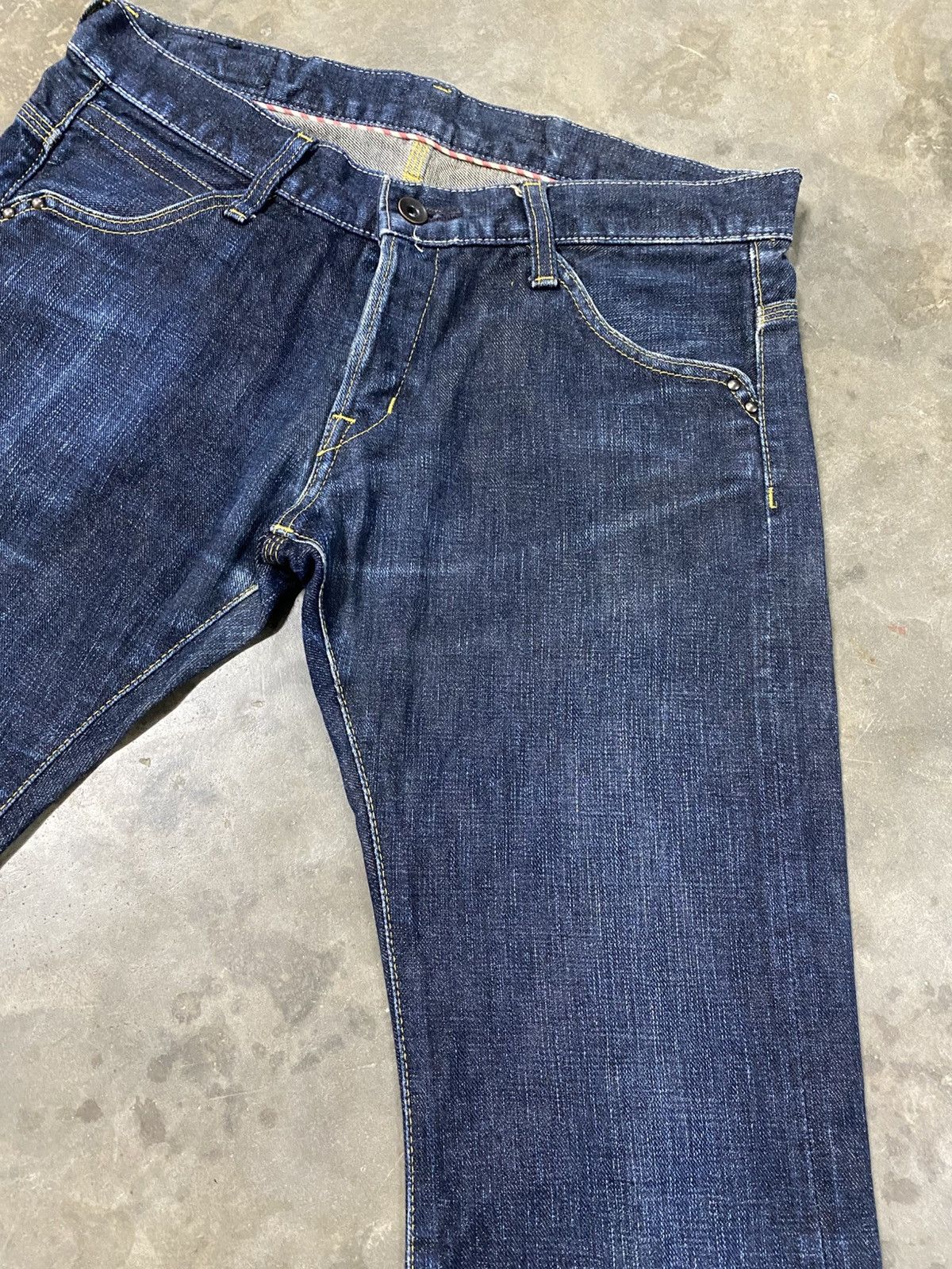 Blue Blue Japan × Boycott × Japanese Brand Flared🔥 Boycott Blue Jeans Made in Japan @207 Size US 30 / EU 46 - 14 Thumbnail