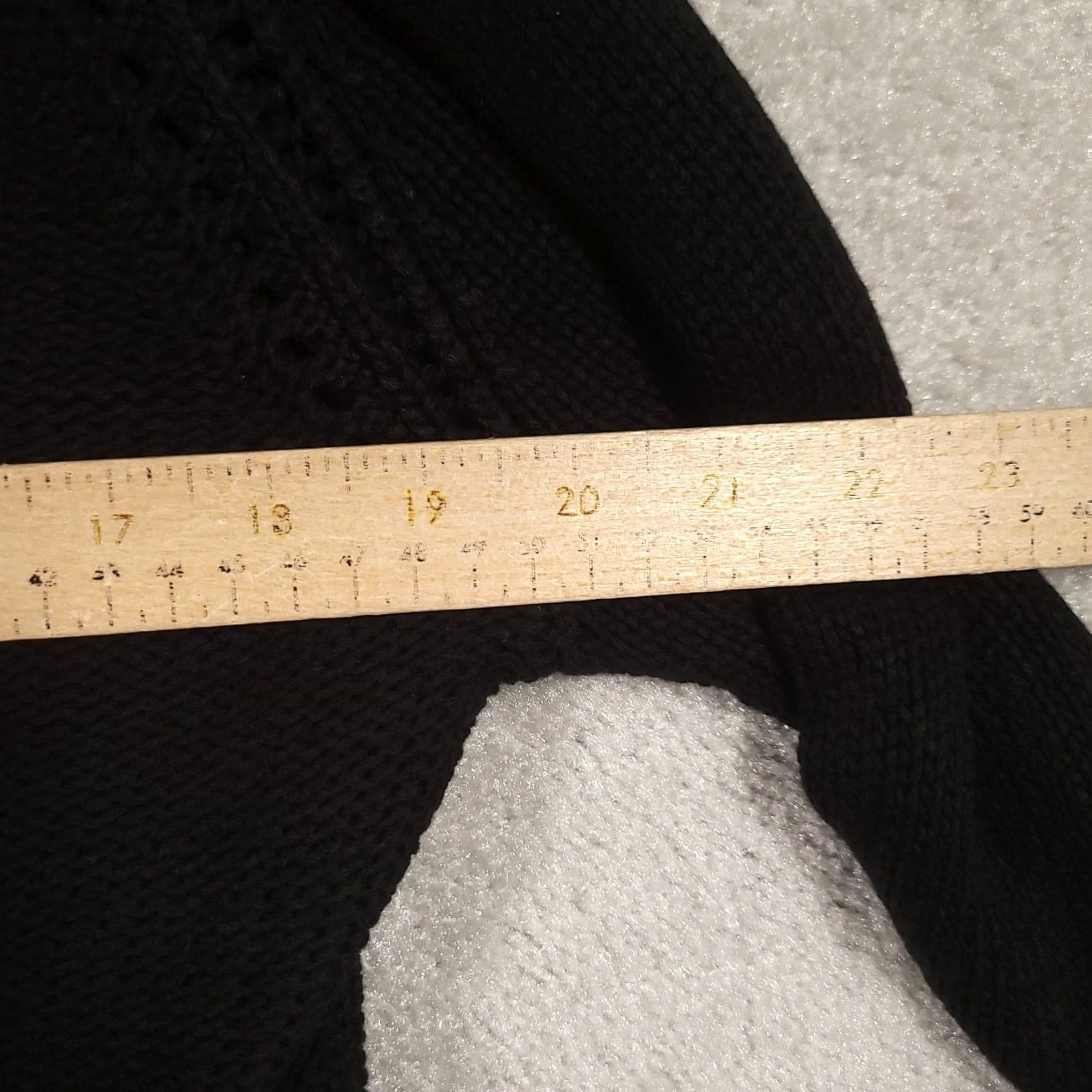 Apt. 9 Apt. 9 Sweater Women's L Black Long Sleeve Cable-Knit Pullover Casual Size L / US 10 / IT 46 - 3 Thumbnail