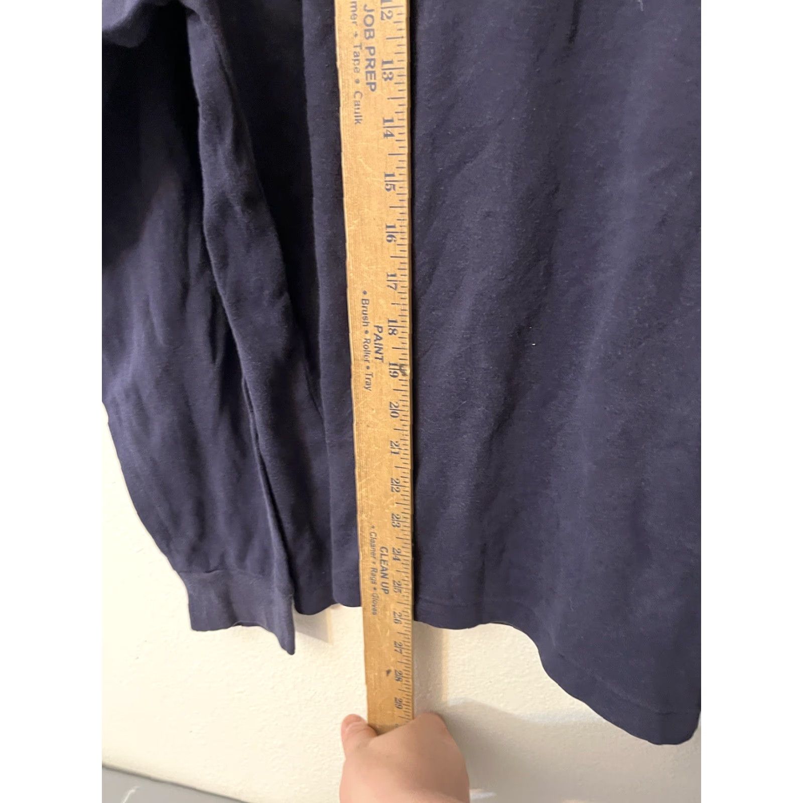 Polo Ralph Lauren Polo Ralph Lauren Shirt Men Vintage Navy Blue Long Sleeve Turtleneck Size L Pullover Size US L / EU 52-54 / 3 - 4 Thumbnail