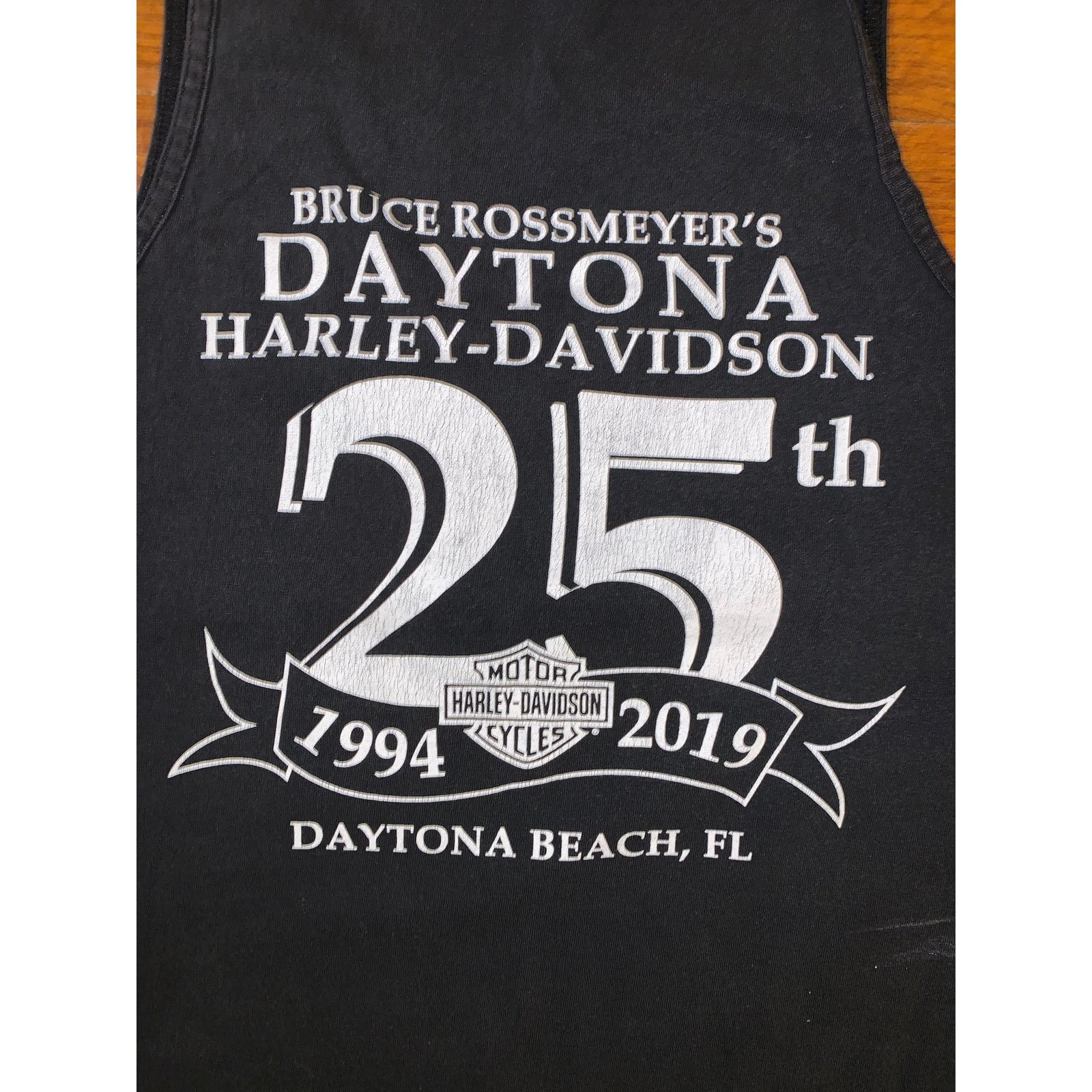 Harley Davidson Harley Davidson Daytona Tank Top Medium 25th Anniversary Size US M / EU 48-50 / 2 - 3 Thumbnail