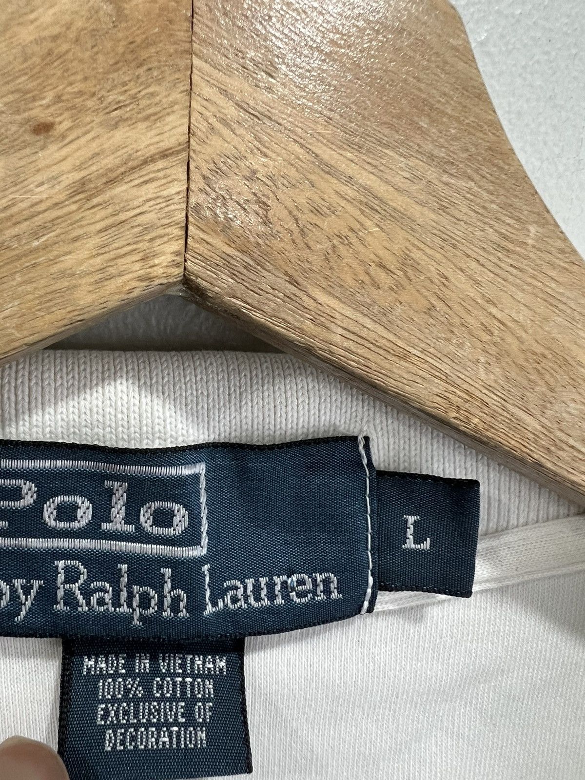 Polo Ralph Lauren Vintage Ralph Lauren Polo Shirt pony Size US L / EU 52-54 / 3 - 3 Thumbnail