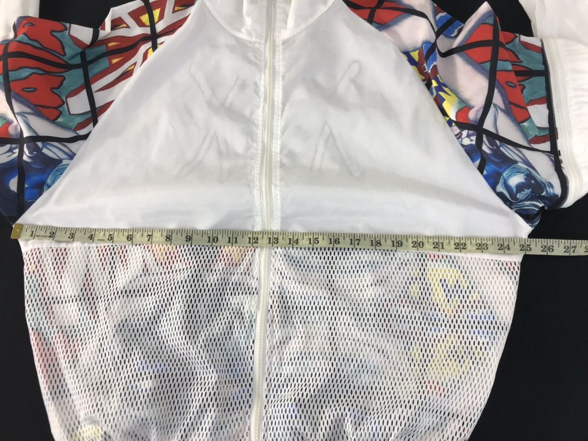 Japanese Brand Vintage Windbreaker Funny Guerrilla Design Art Zipper Design Size US XL / EU 56 / 4 - 15 Thumbnail