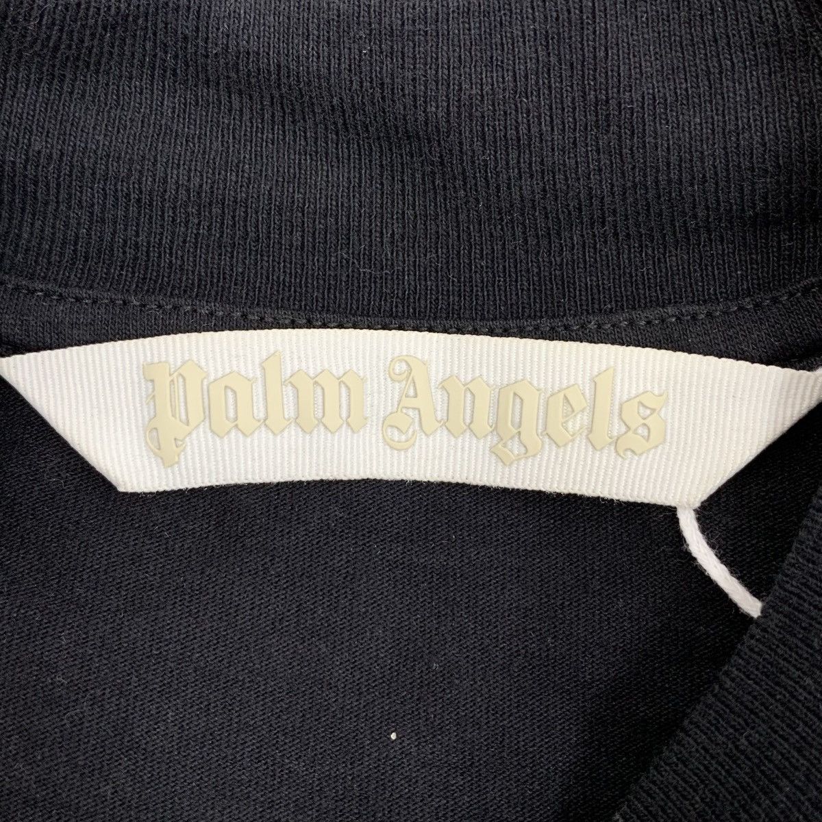 Palm Angels Palm Angels Black Cotton Crew Neck Short Sleeve Dress K26WX Size M / US 6-8 / IT 42-44 - 6 Thumbnail