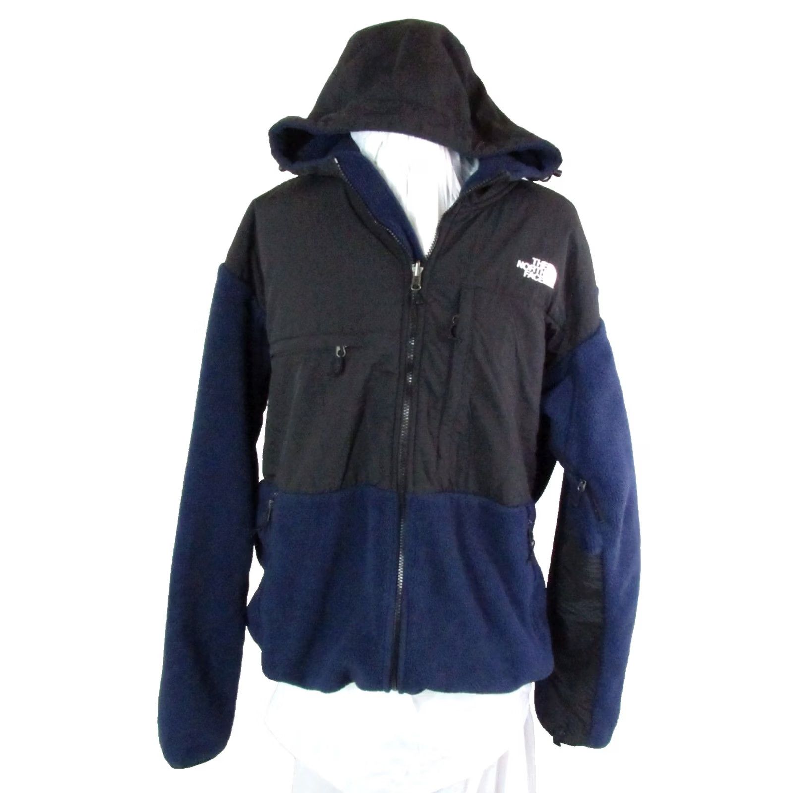 The North Face VINTAGE The North Face Denali Jacket Mens 2XL Zip Fleece Polartec Full Zip Pockets Black Navy Blue Relaxed Size US XXL / EU 58 / 5 - 2 Thumbnail