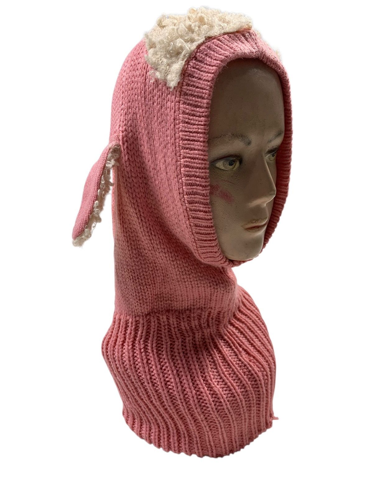 Japanese Brand × Kapital × Vintage RARE Balaclava Masked bunny Devil Beanie Hats knitted Size ONE SIZE - 2 Thumbnail
