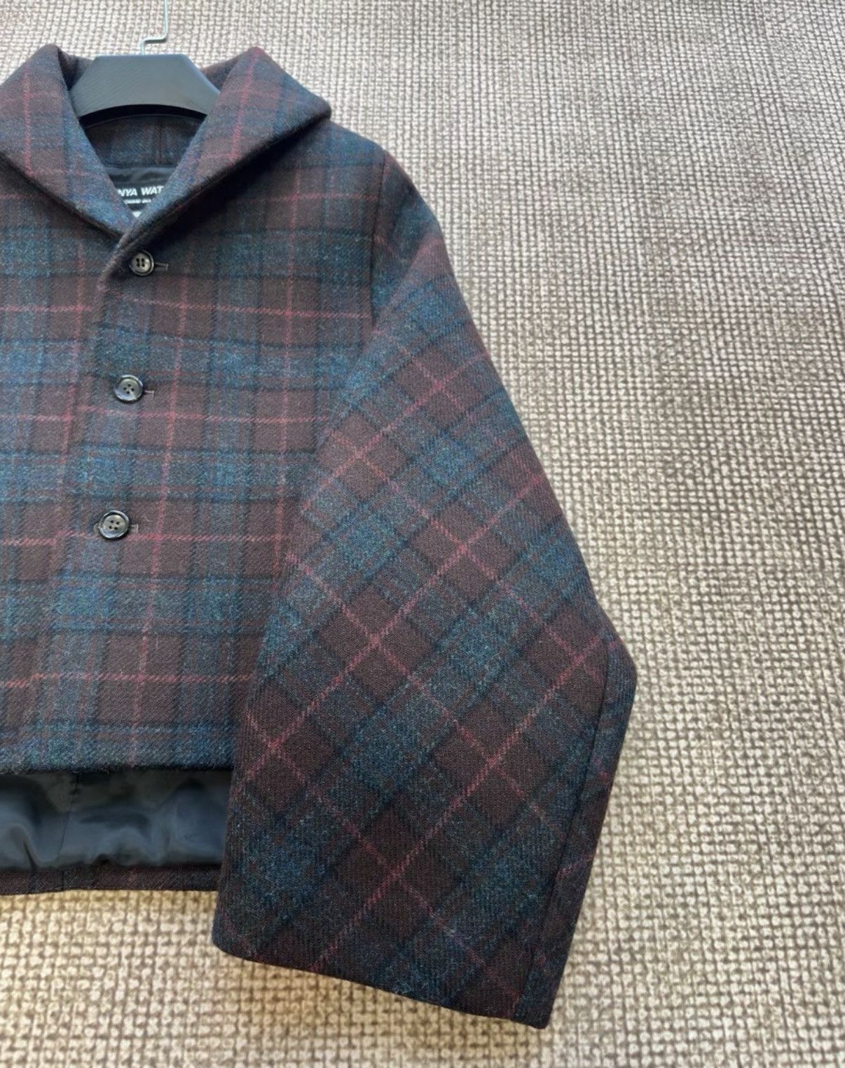 Comme des Garcons Junya Watanabe Comme des Garçons Plaid Wool Jacket K23 Size XS / US 0-2 / IT 36-38 - 4 Thumbnail