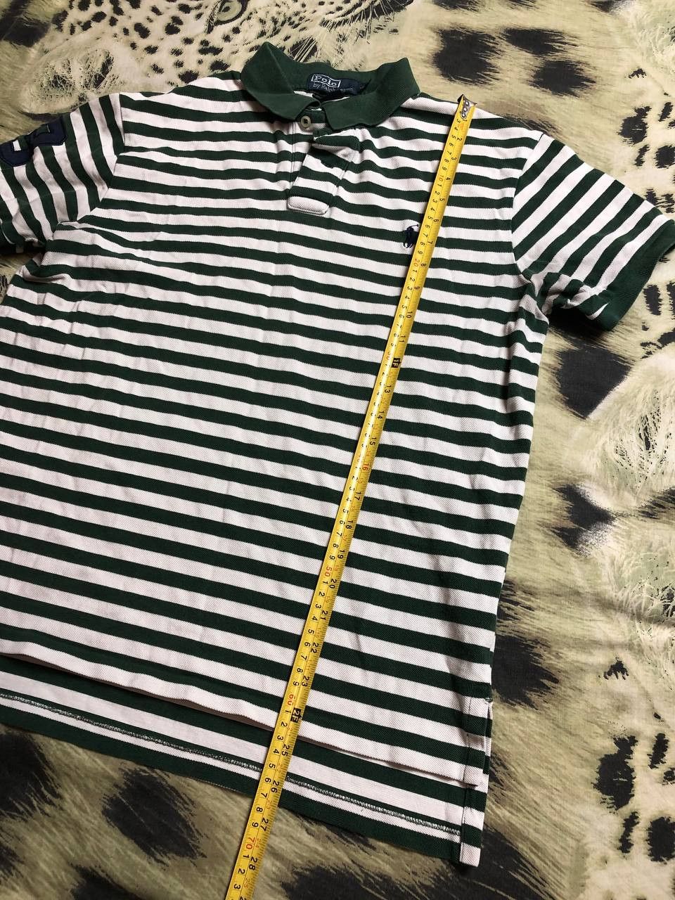 Polo Ralph Lauren Polo Ralph Lauren Custom Fit Striped Short Sleeve #3 Size US L / EU 52-54 / 3 - 10 Thumbnail