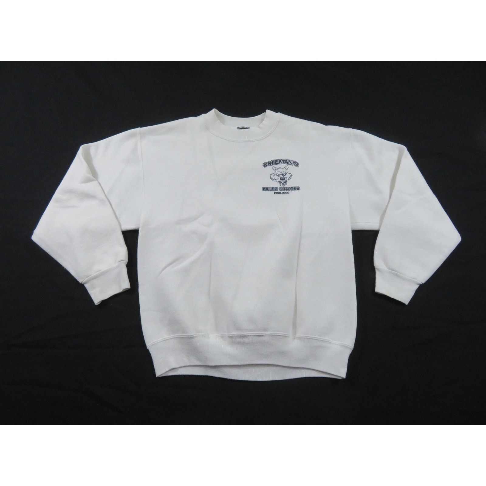 Other Coleman's Killer Coyotes Double White Sweatshirt Sz S 1990s Size US S / EU 44-46 / 1 - 3 Thumbnail