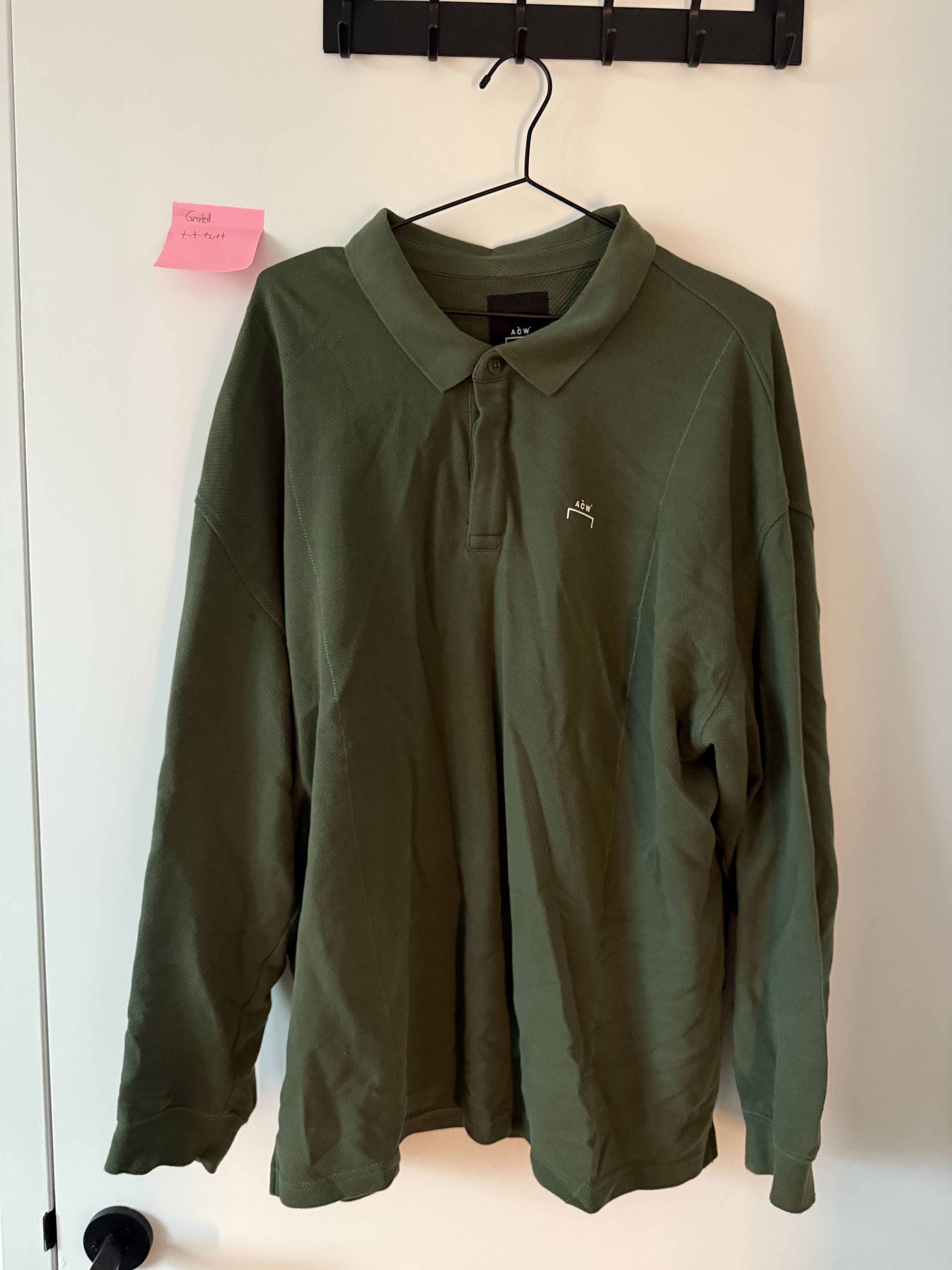 A-COLD-WALL* × Converse Converse x ACW Polo Shirt Size US XXL / EU 58 / 5 - 1 Thumbnail
