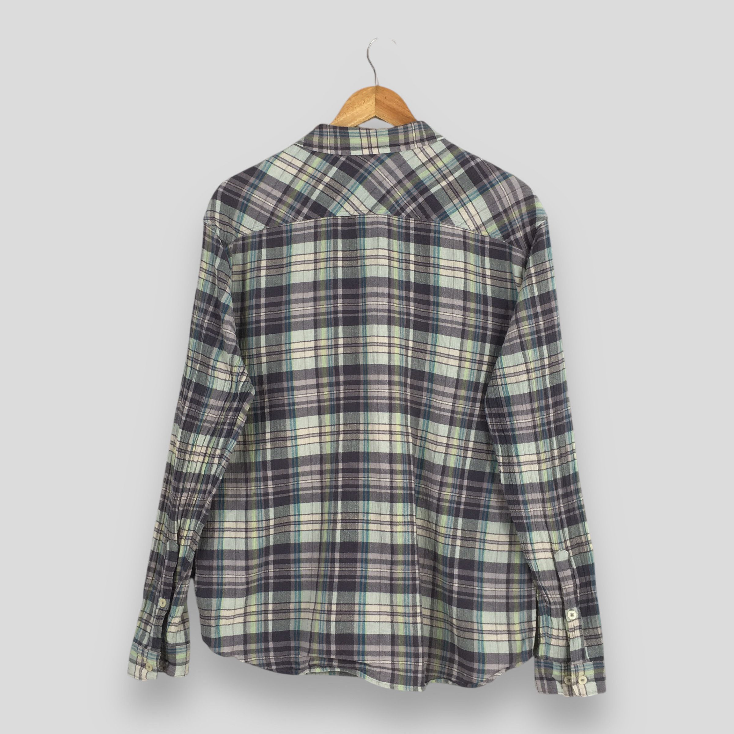Patagonia Vintage Patagonia Plaid Shadow Checkered Flannel Shirt Size US L / EU 52-54 / 3 - 6 Thumbnail