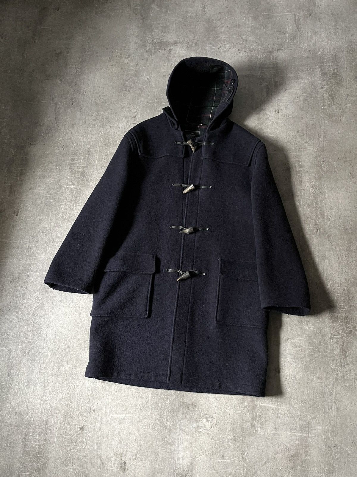 image of Gloverall Duffle Coat Made In England Navy, Men's (Size Large)