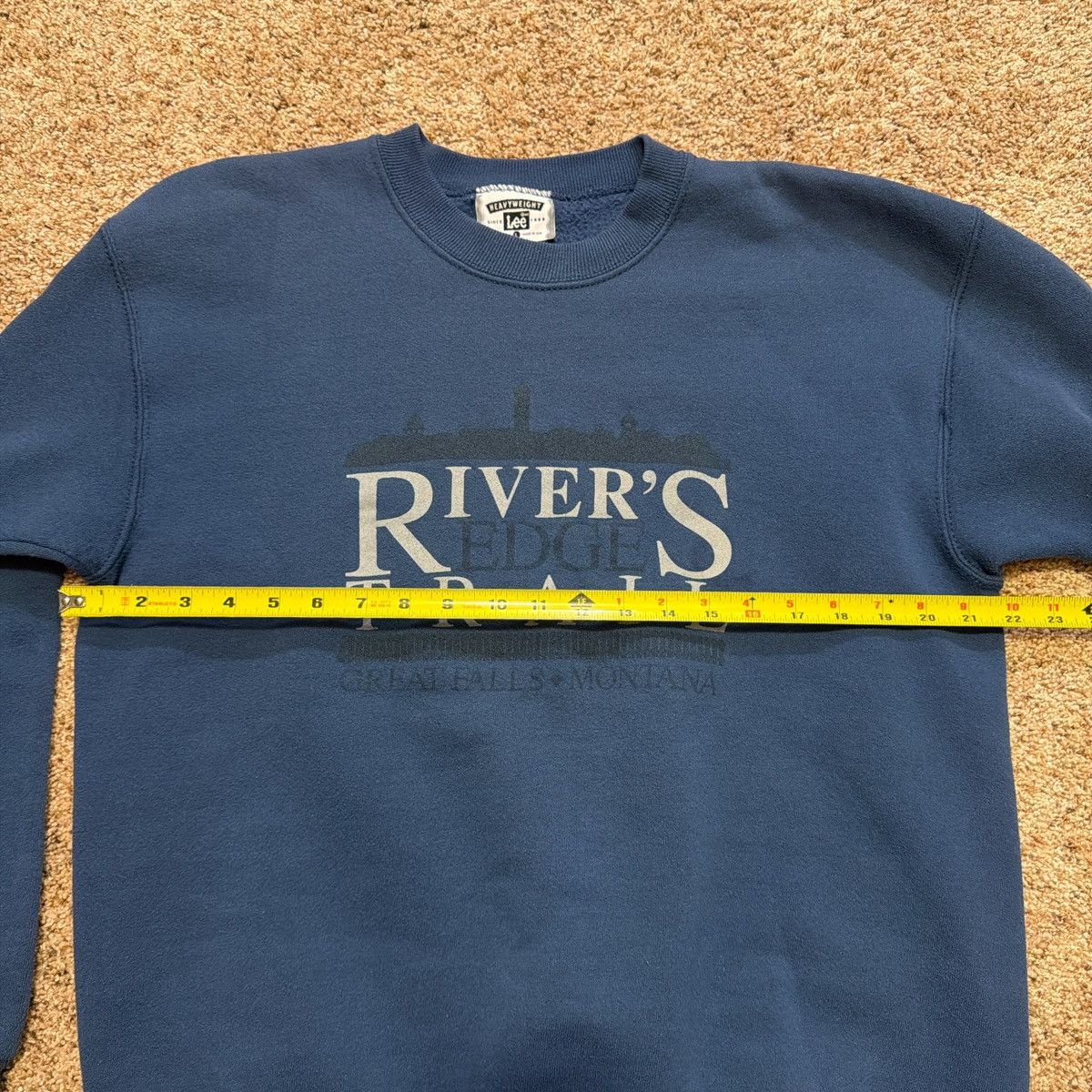 Lee Vintage Lee Heavyweight "River’s Edge Trail" Crewneck Size US L / EU 52-54 / 3 - 3 Thumbnail