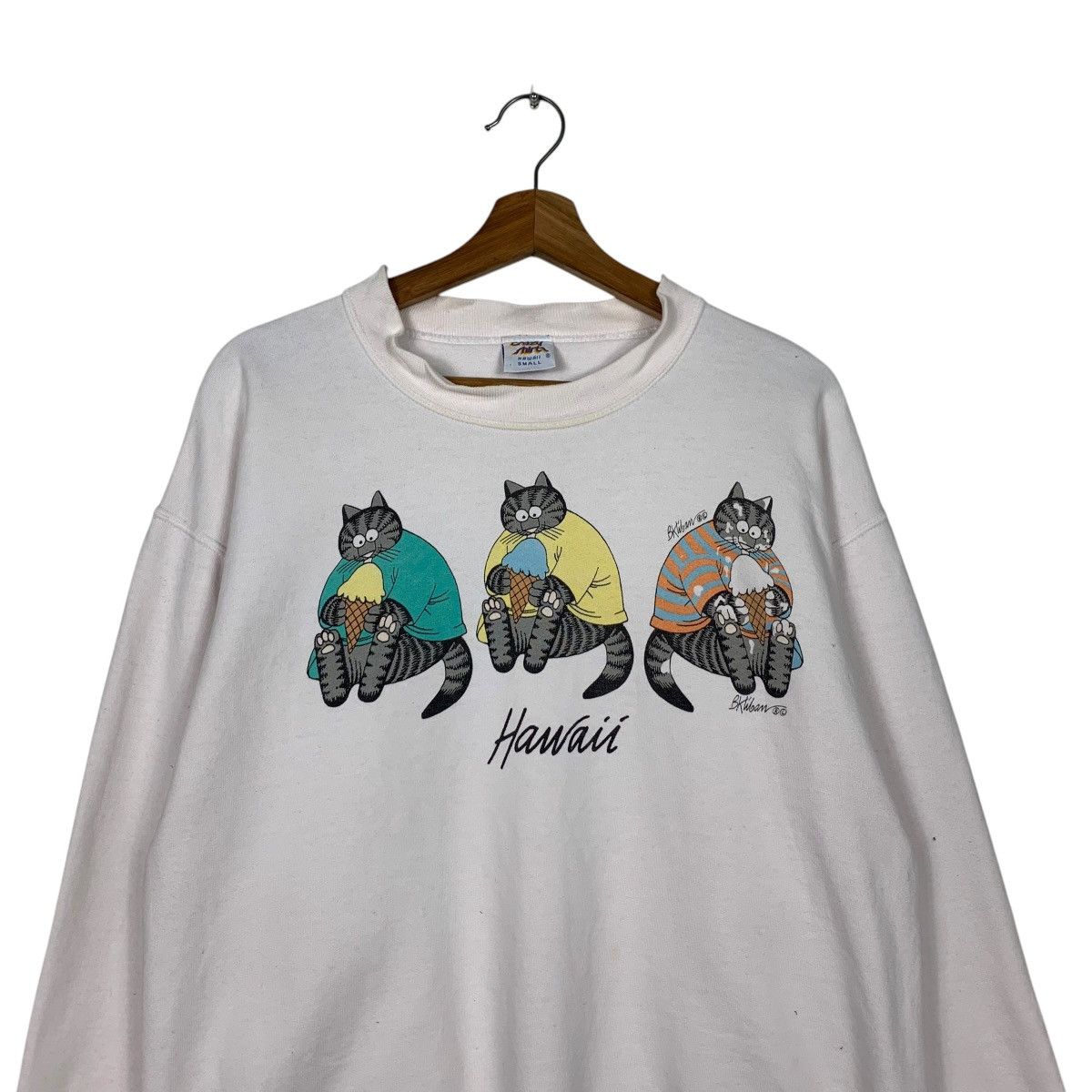 Other 90’s CRAZY SHIRTS Made in Usa Graphics Sweatshirt #2044-C89 Size US S / EU 44-46 / 1 - 2 Thumbnail