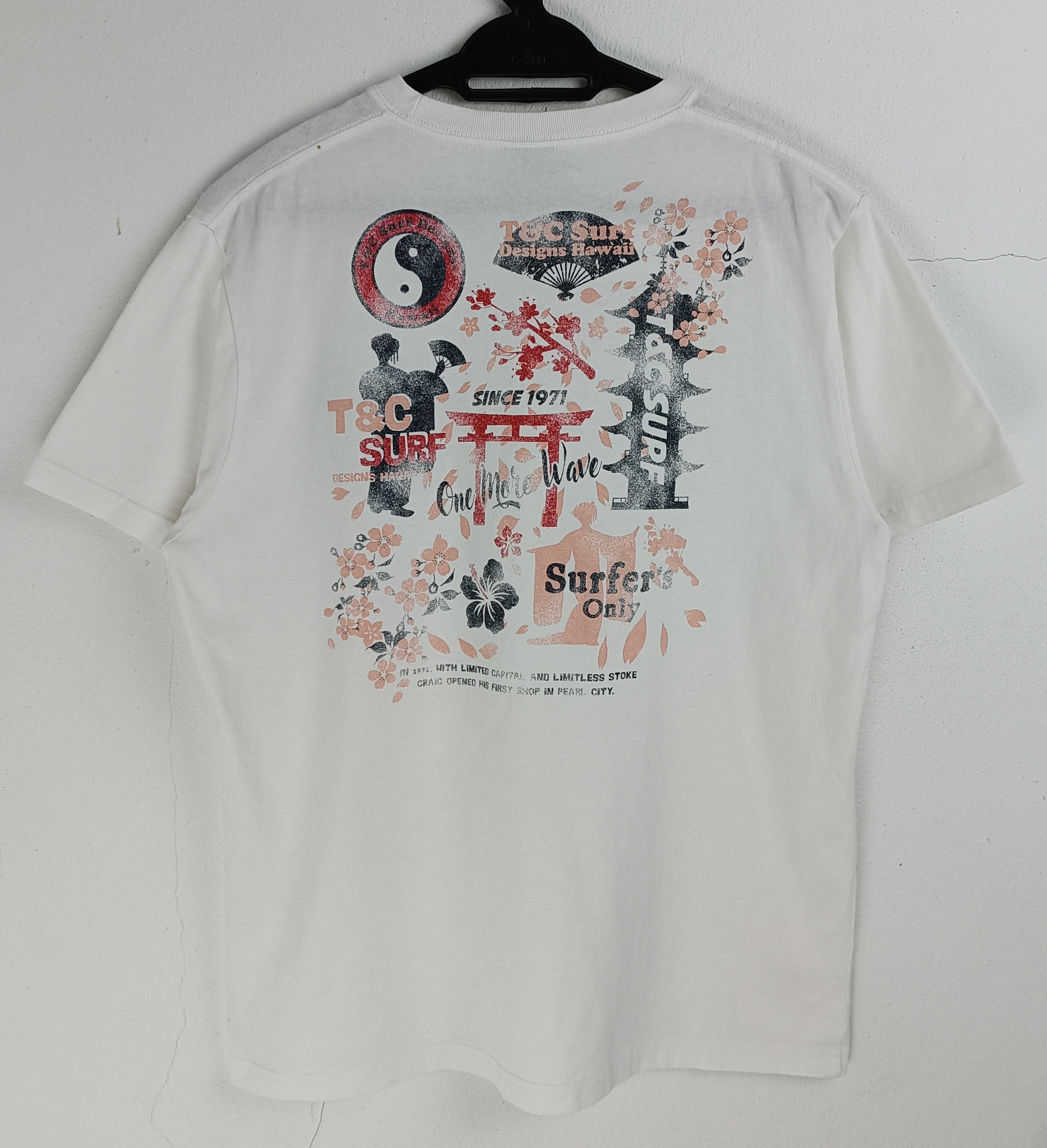 Japanese Brand VINTAGE Y2K T&C SURF DESIGN HAWAII LONGBOARD SURF SUN BEACH Size US M / EU 48-50 / 2 - 4 Thumbnail