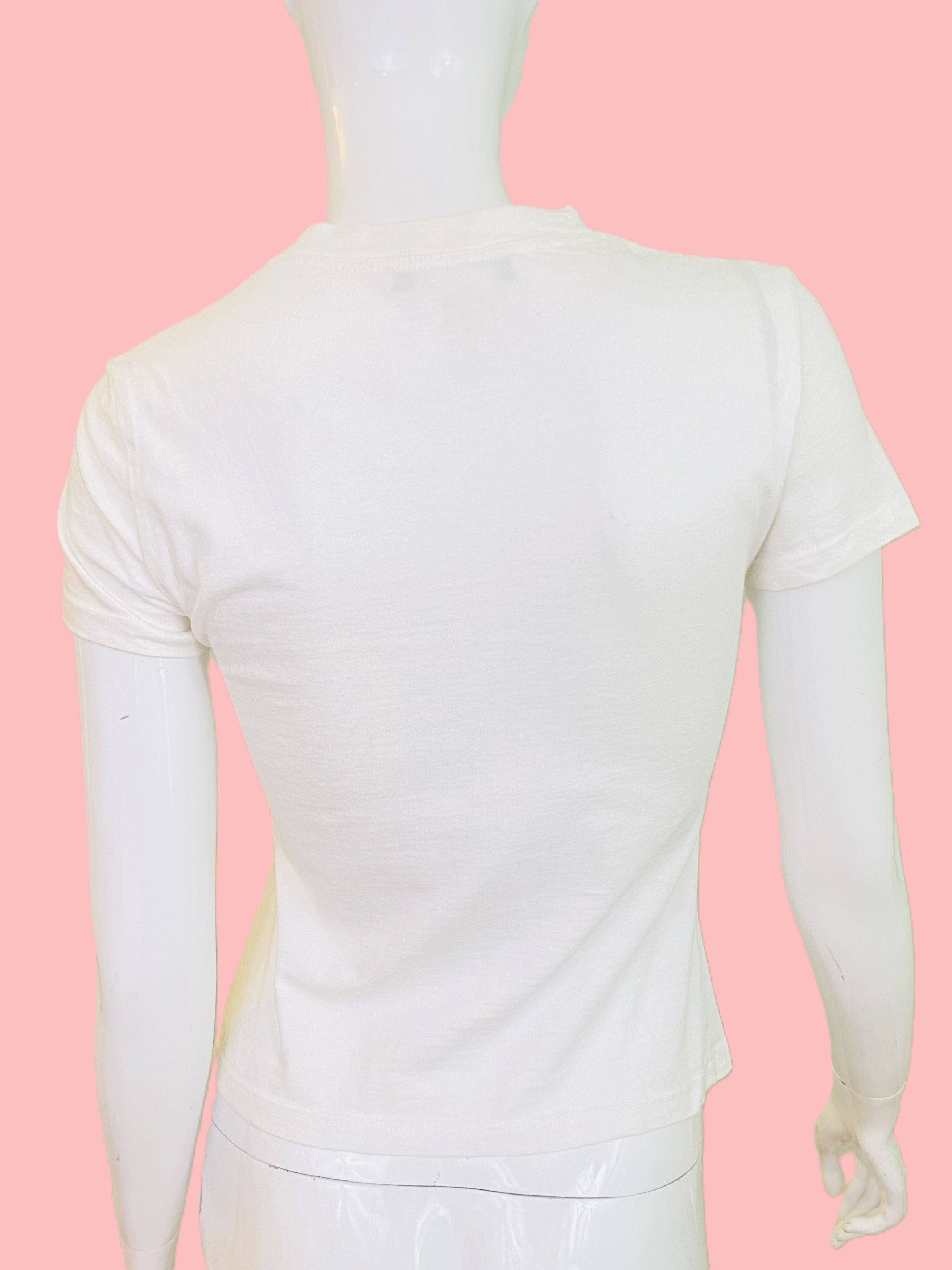 Christian Dior The Latest Blonde S/S 2003 J'adore Tee Top