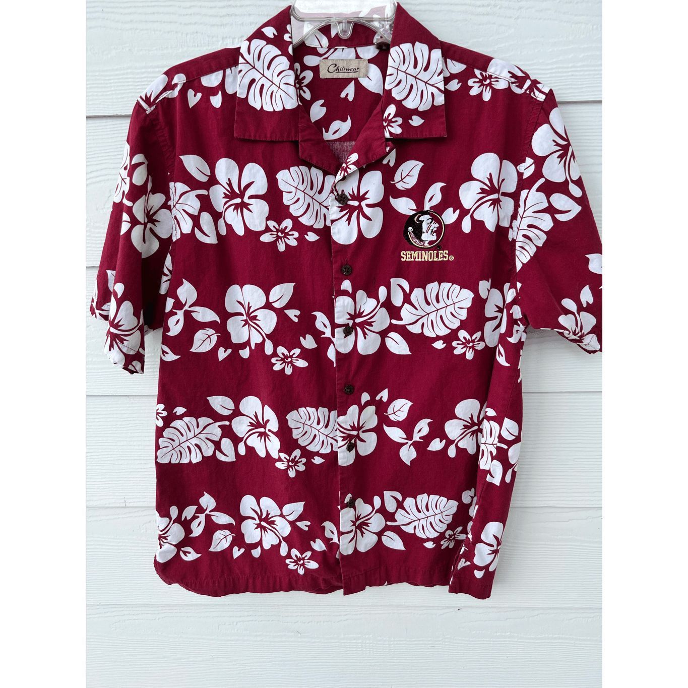 Vintage VINTAGE FSU Florida State University Hawaiian Button-Up Shir Size US S / EU 44-46 / 1 - 3 Thumbnail