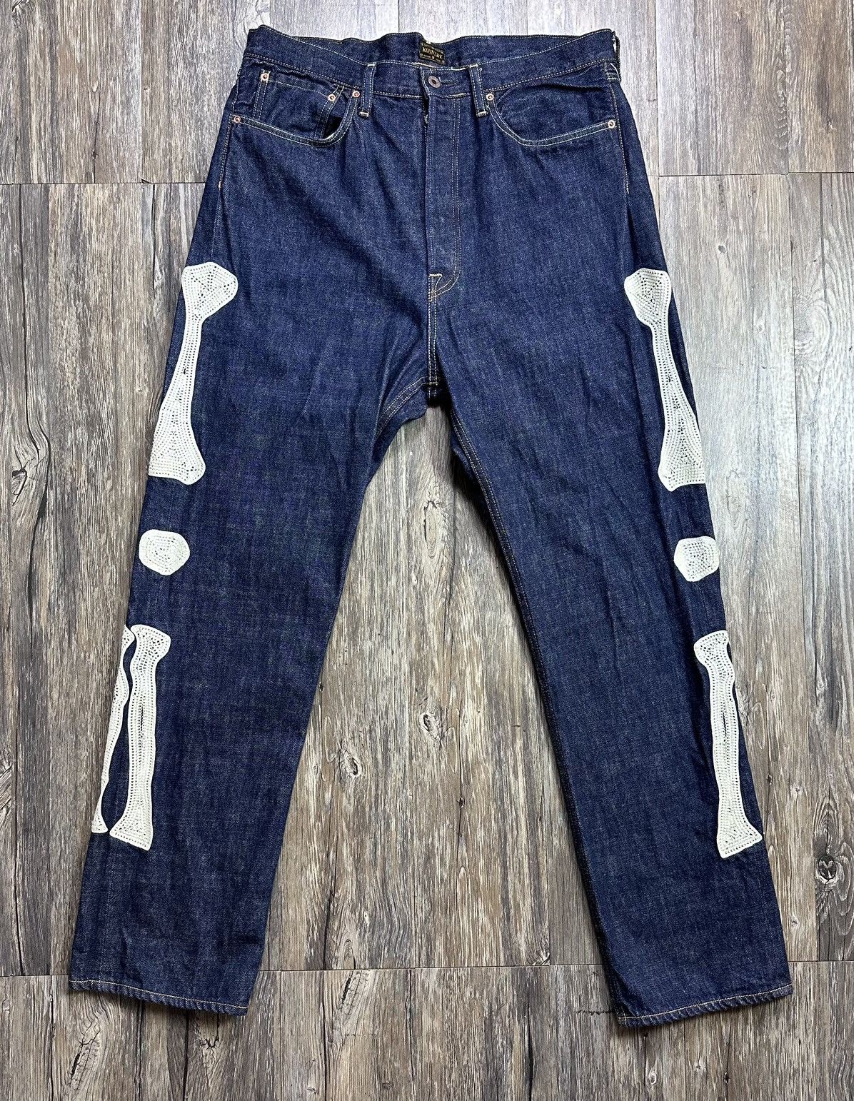 Kapital Bone Jeans | Grailed