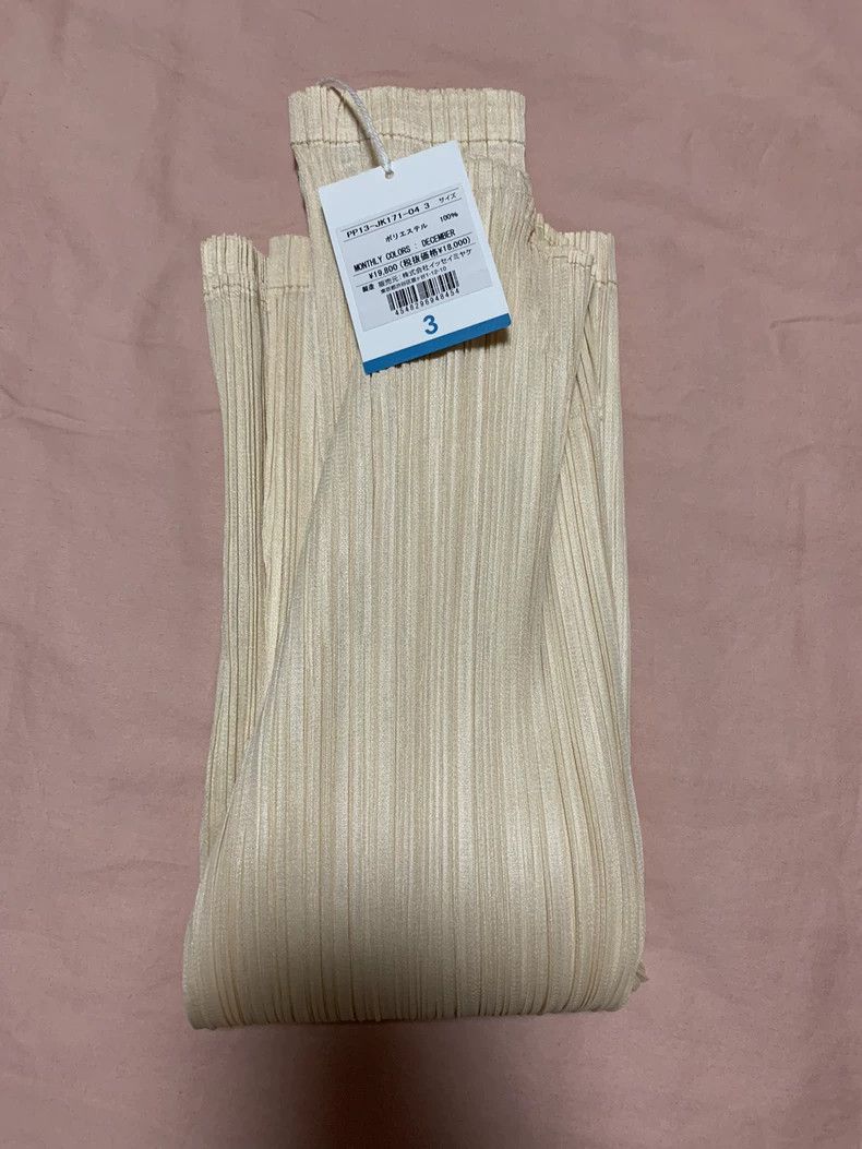 Issey Miyake issey miyake size:3 Ivory long-sleeved top 2506-Nextarrow Size XXS / US 00 / IT 34 - 5 Thumbnail