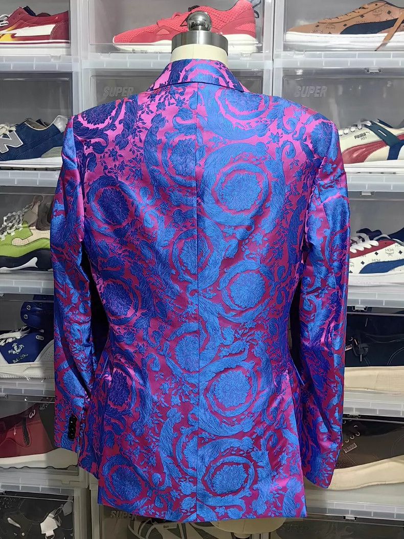 Versace Versace Printed silk suit Size US M / EU 48-50 / 2 - 4 Thumbnail