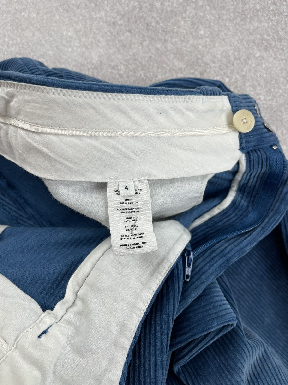 Helmut Lang Hemut Lang Women’s Corduroy Trousers Pants Size 4 Size 25" / US 0 / IT 36 - 10 Thumbnail