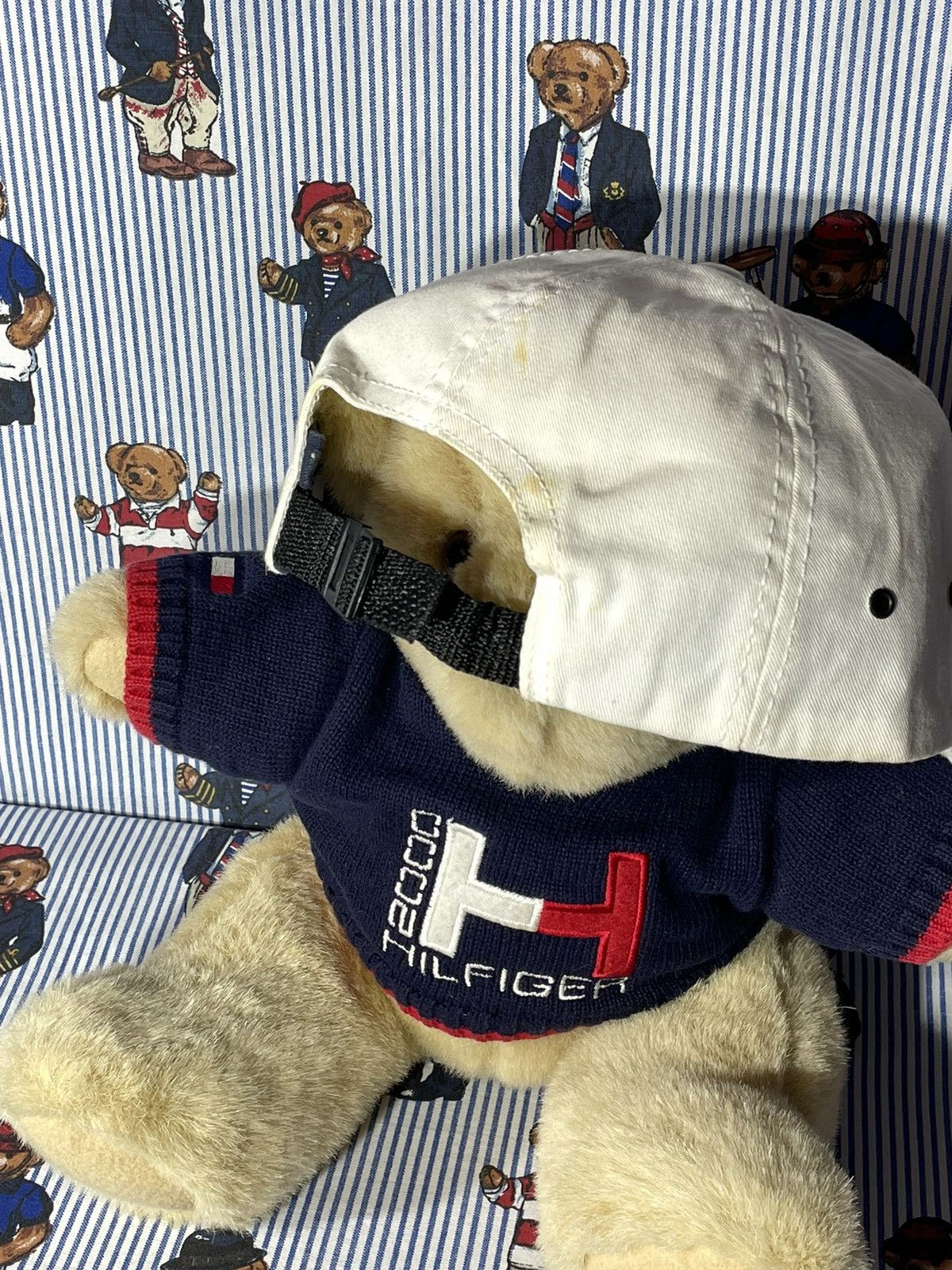 Tommy Hilfiger × Vintage Cap Tommy Hilfiger International Games OG Vintage 90’s Size ONE SIZE - 6 Thumbnail