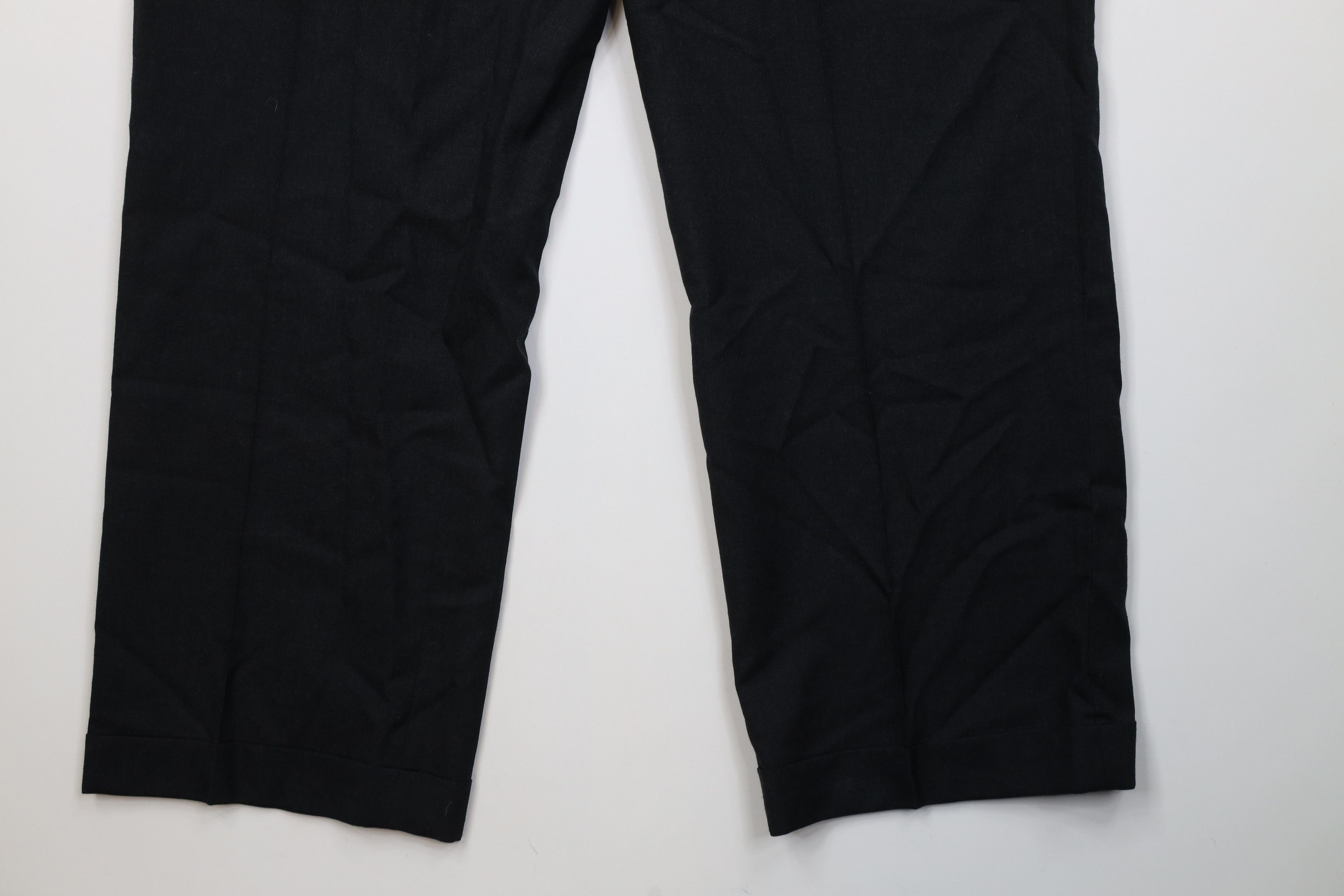 Vintage Vintage 90s Streetwear Wide Leg Chino Pants Charcoal Gray Size US 38 / EU 54 - 4 Thumbnail