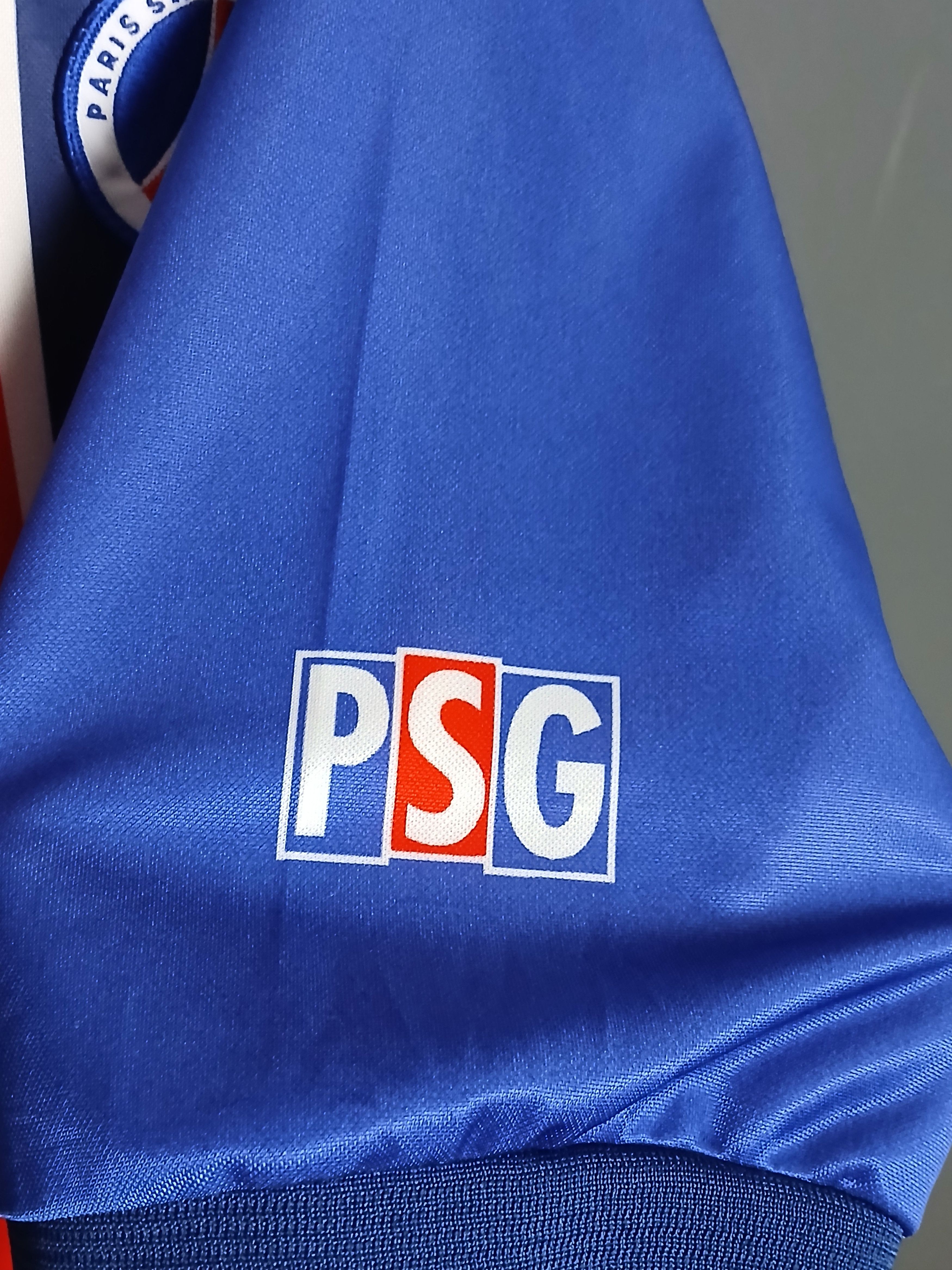 Nike × Vintage PSG Paris Saint Germain 1998/1999 Home Football Jersey Size US L / EU 52-54 / 3 - 4 Thumbnail