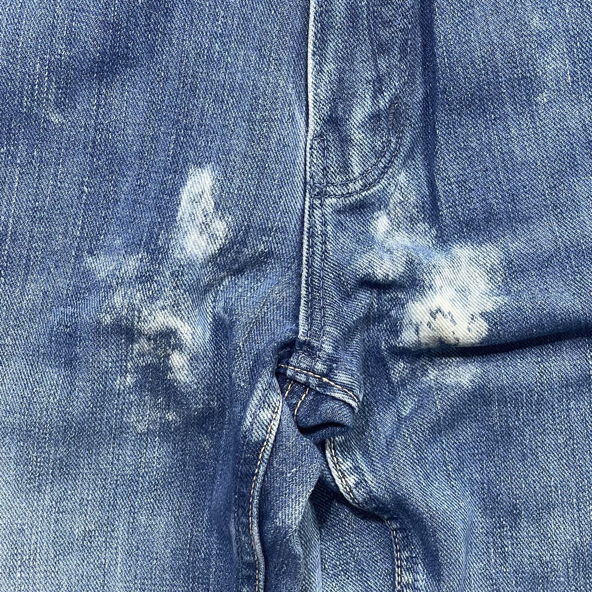 Vintage × Wrangler Vintage Wrangler Blue Bell Patina Fades Selvedge Jeans Size US 29 - 8 Thumbnail