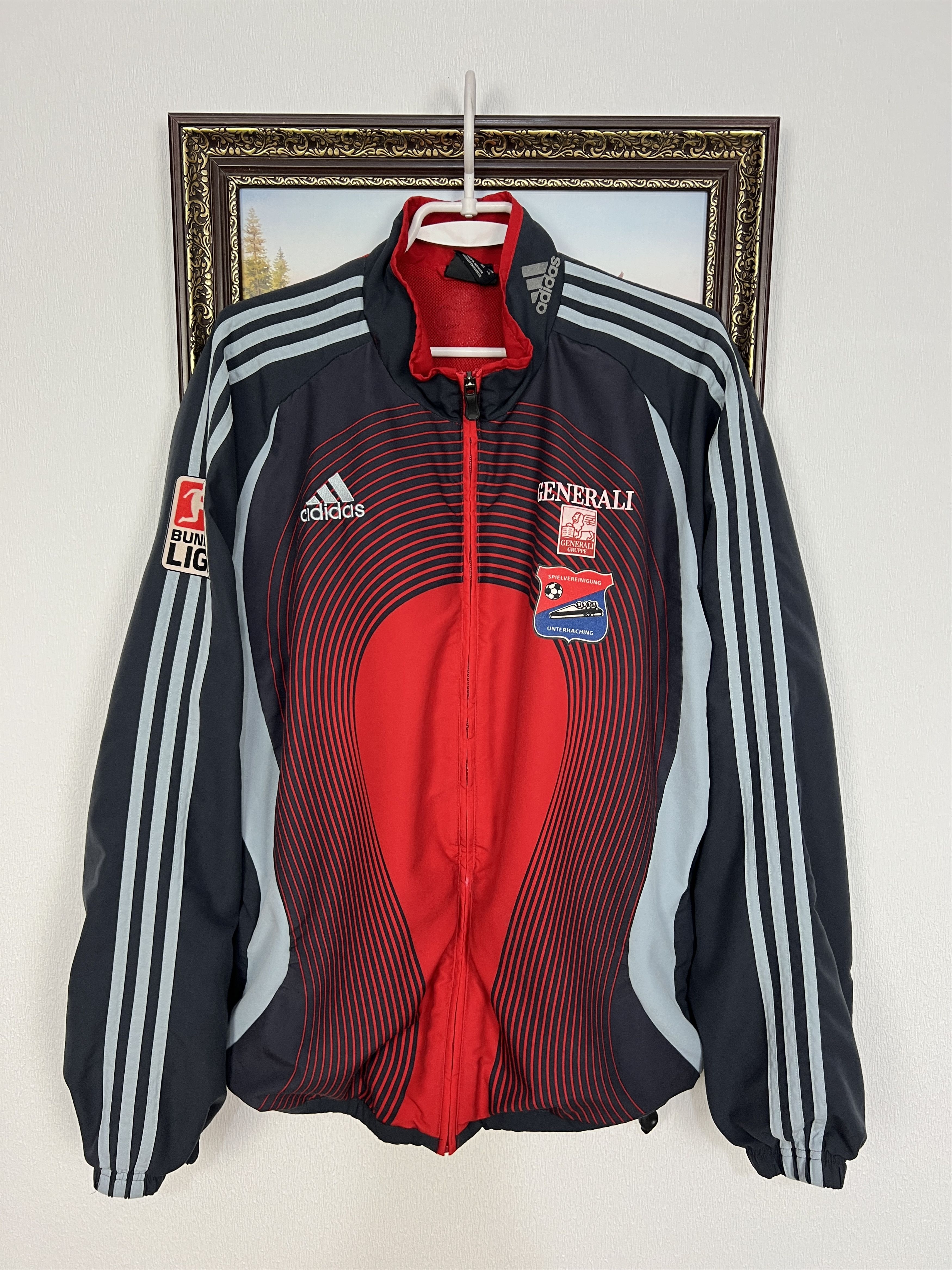 Vintage SpVgg Unterhaching Football Jacket Soccer Track Top