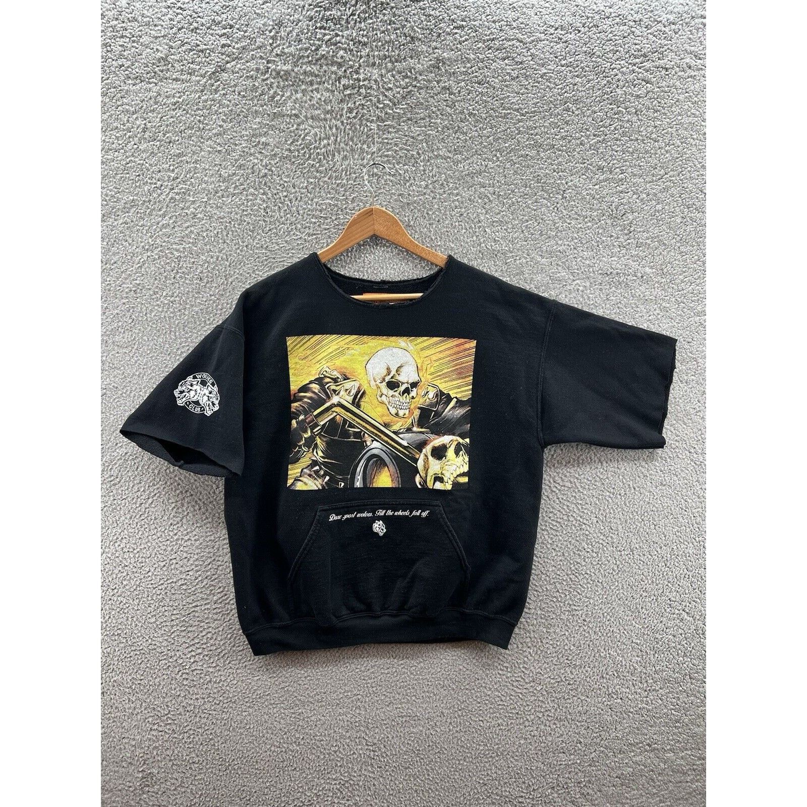 Darc Sport Marvel Ghost Rider Black Hoodie Limited Ed. 100