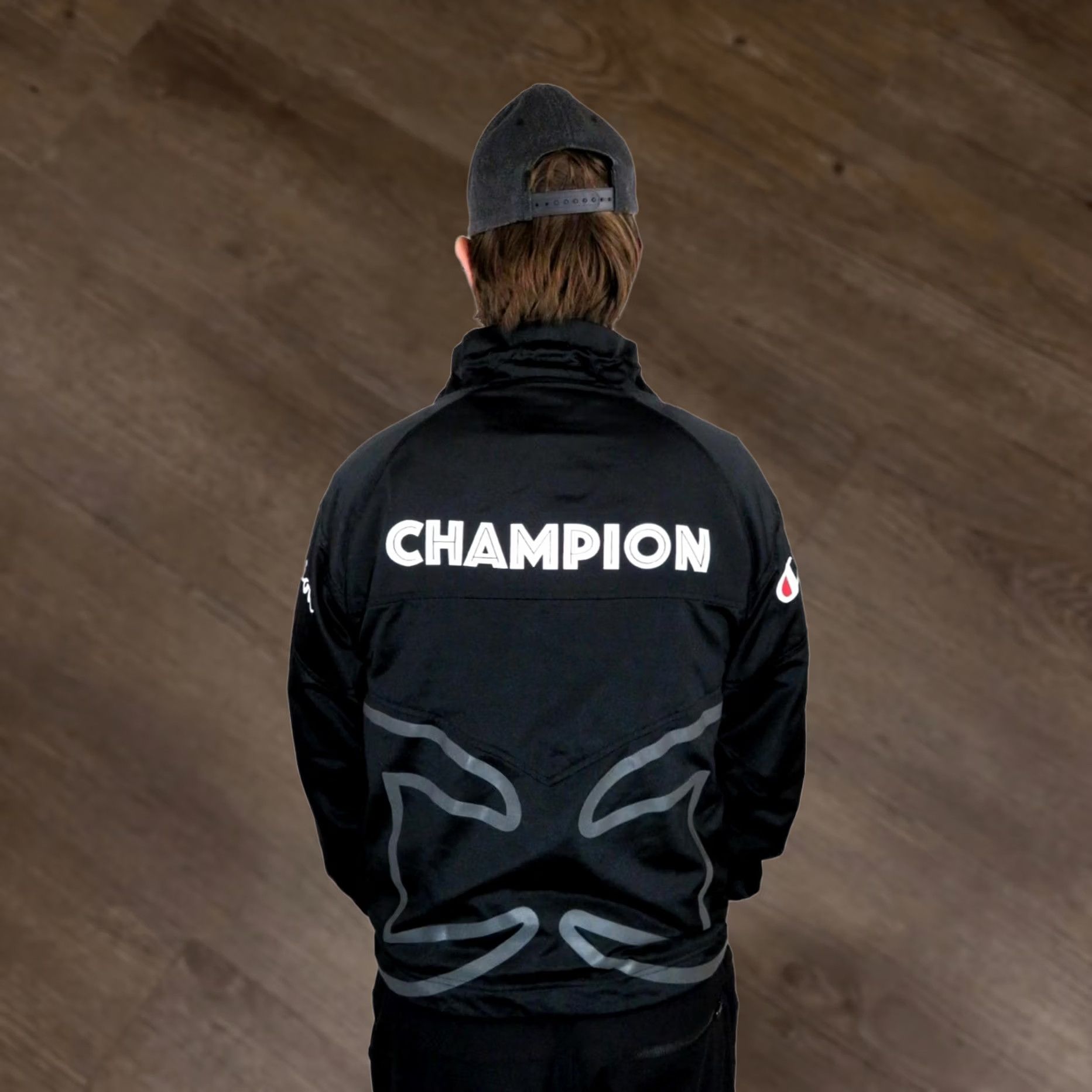 Champion VINTAGE Champion Pullover Sweatshirt Mens Small 36 Black Logo Streetwear Jacket Size US S / EU 44-46 / 1 - 1 Thumbnail